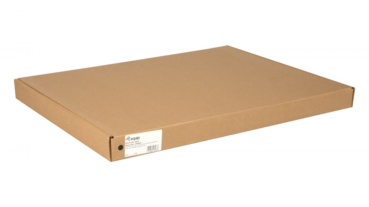Equip 19 Fachboden aus. für Serverschränke 80cm 1U schwarz