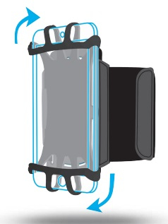 UNIVERSAL ARM BAND HHD WRIST MOUNT/ARMBAND 4-6IN