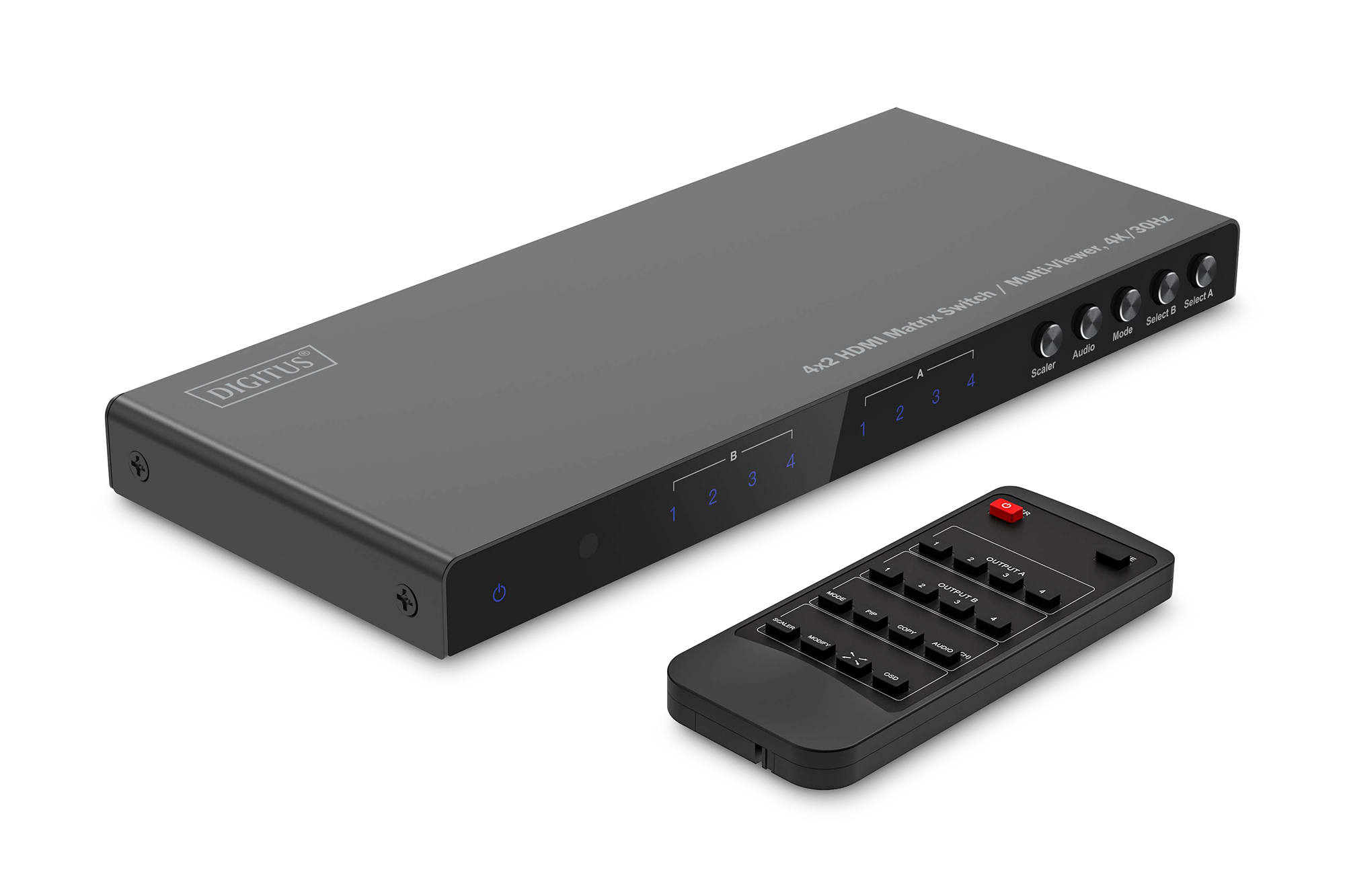 DIGITUS HDMI Matrix Switch 4K/30Hz, 4x2