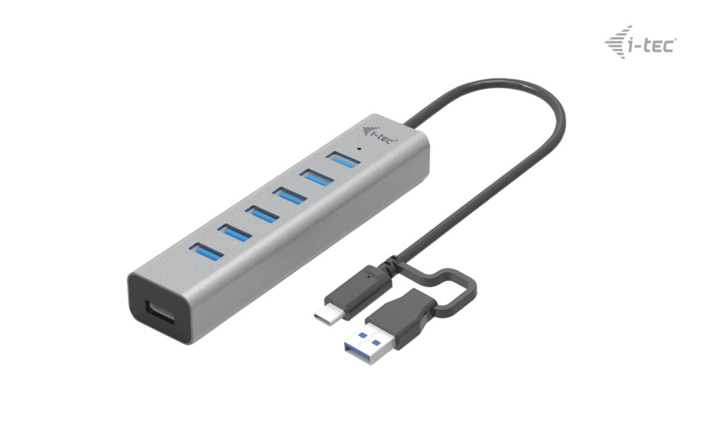 I-TEC USB-C CHARGING HUB 7 PORT CHARGING METAL HUB 7 PORT