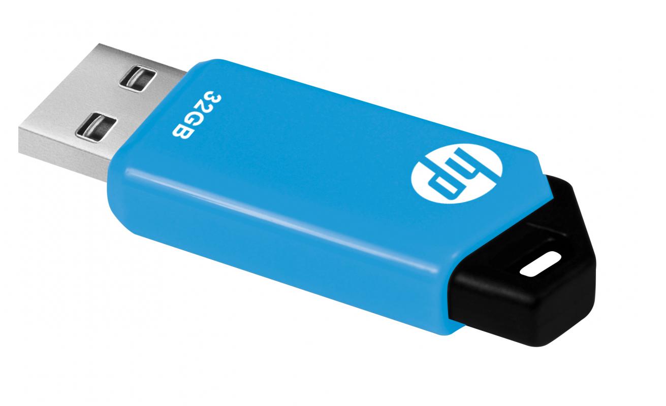 HP USB-Stick v150w blau, schwarz 32 GB, 1 St.