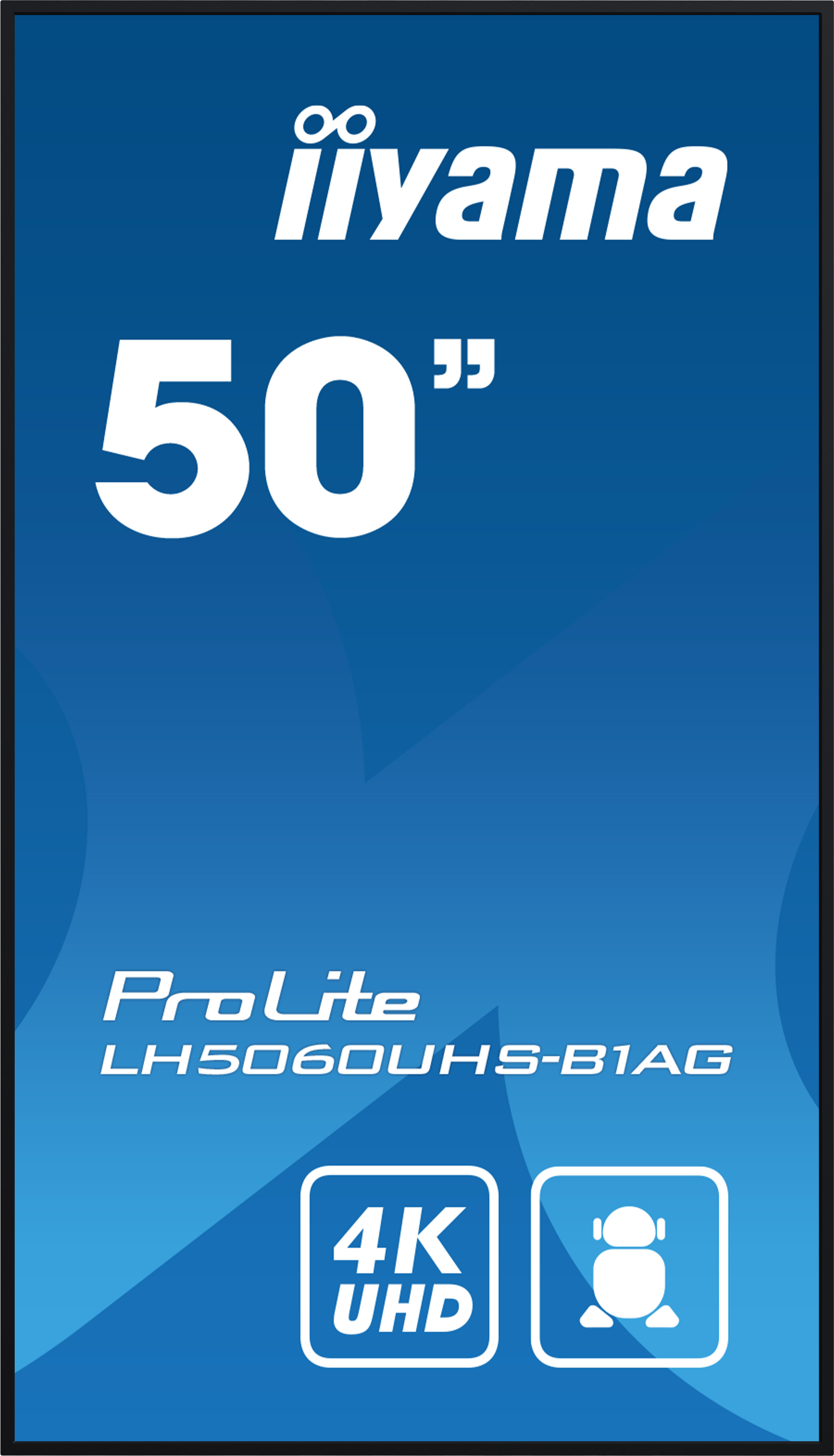 LH5060UHS-B1AG 50IN 3840X2160 U HAZE 25 500CD INCL. WM 24/7 ANDR
