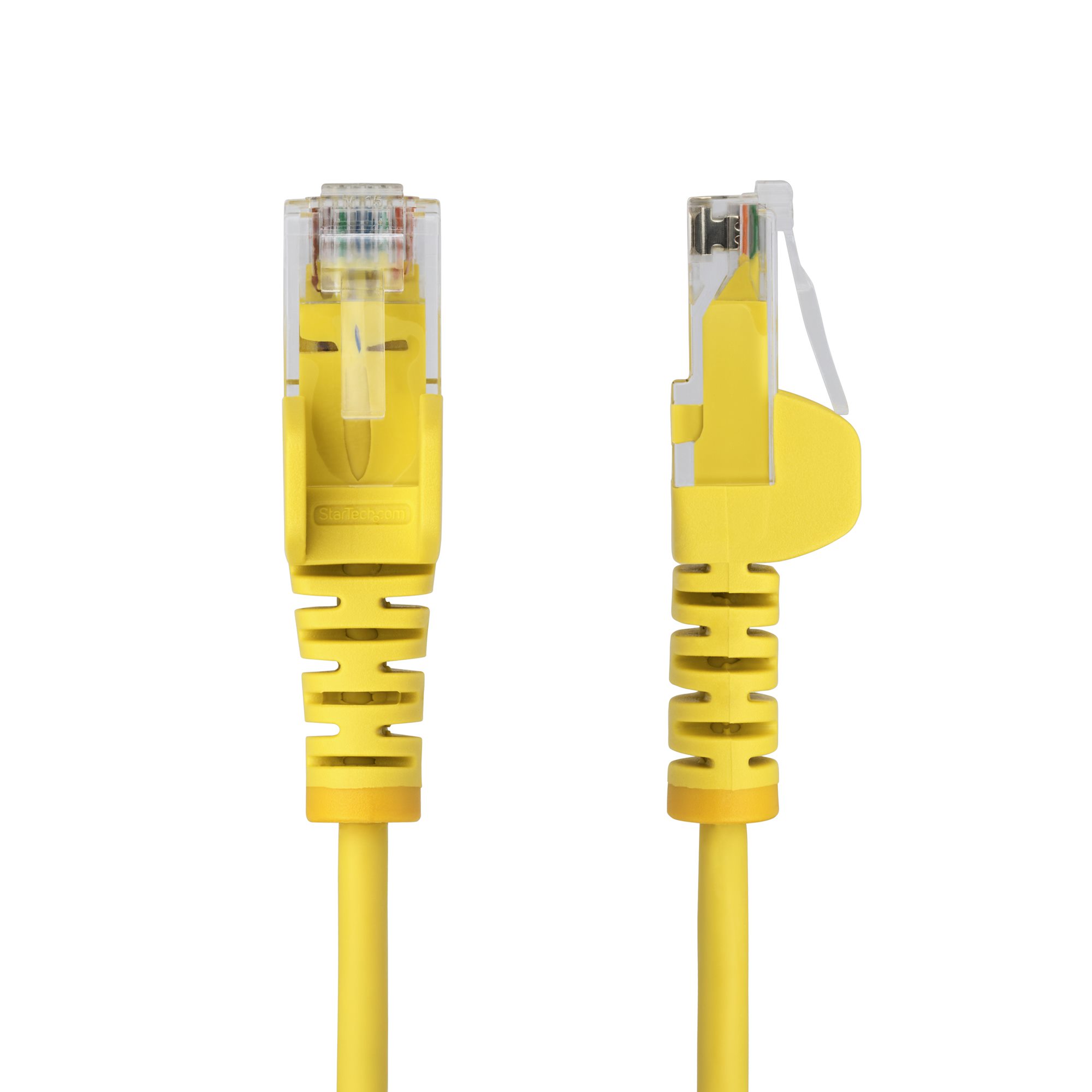 2.5M YELLOW SLIM CAT6 CABLE .