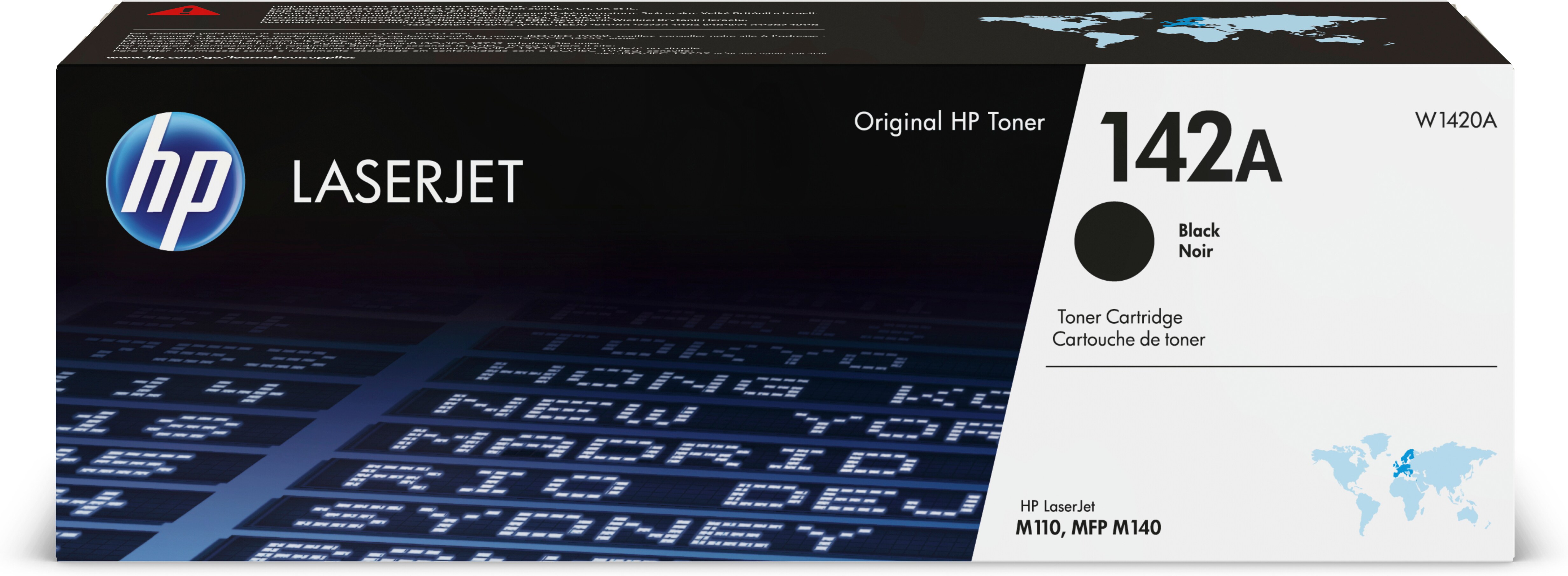 HP 142A Schwarz LaserJet Tonerpatrone