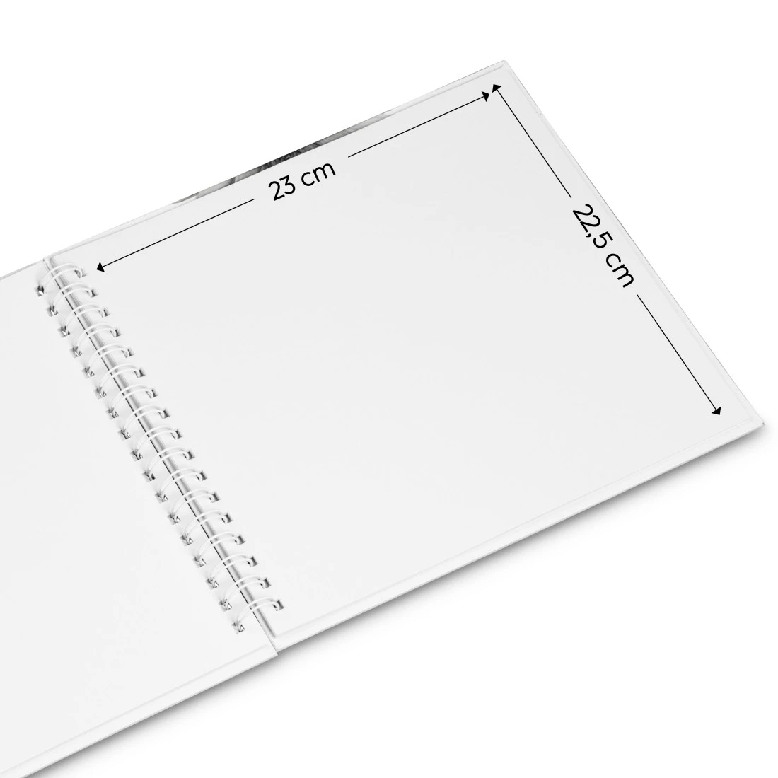 hama Fotoalbum Fine Art neutral 28,0 x 24,0 cm, 50 weiße Seiten