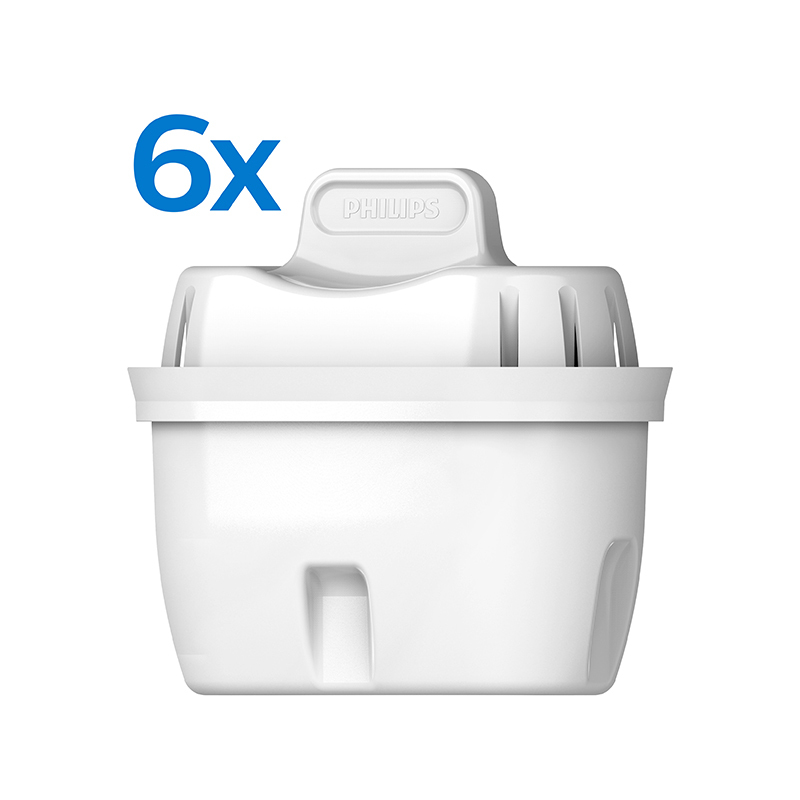 PHILIPS Mirco X-Clean Wasserfilter-Kartuschen 6 St.