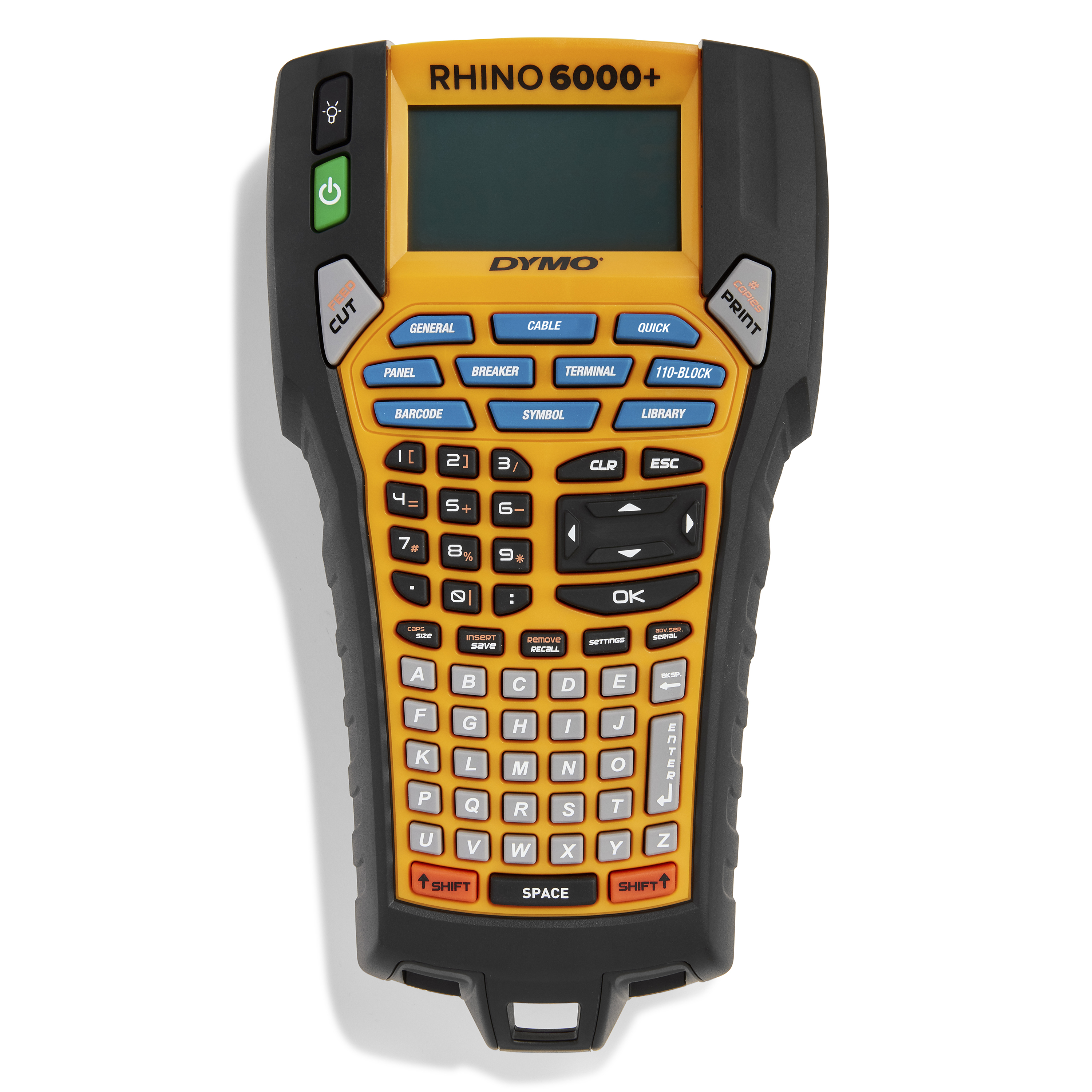 DYMO Rhino 6000+ Beschriftungsgerät gelb, schwarz