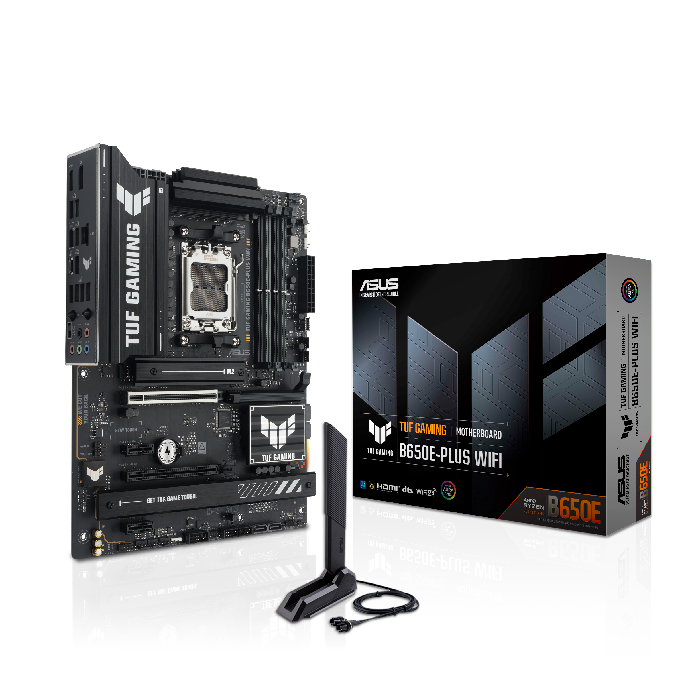 ASUS TUF GAMING B650E-PLUS WIFI (AMD,AM5,DDR5,ATX)