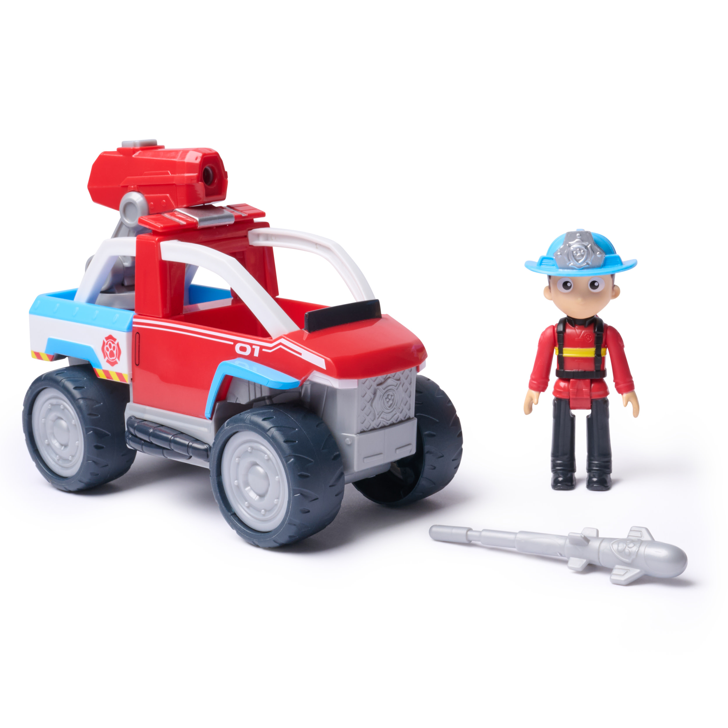 Paw Patrol Fire Rescue - Ryders Rettungsfahrzeug, Spielfahrzeug