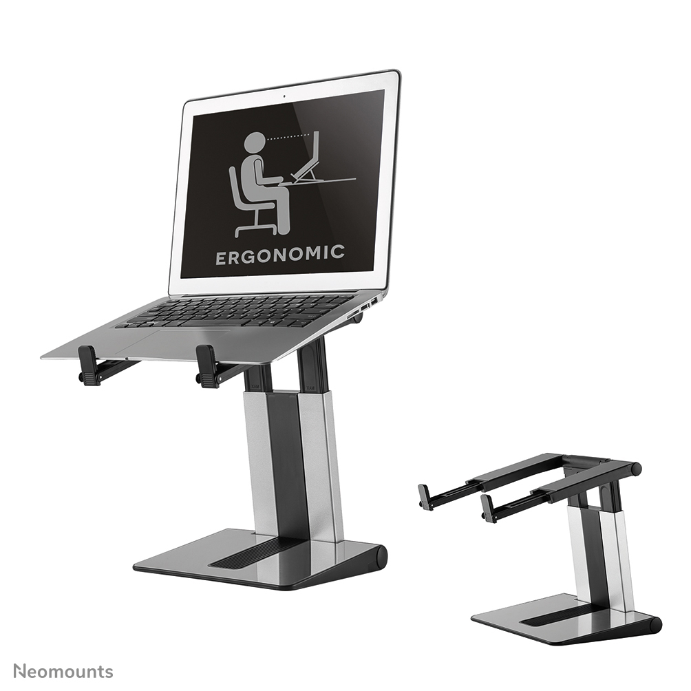 NEOMOUNTS NSLS200 Notebook/Tablet DeskStand Halter max 5kg Ergonomic Portable Faltbar Höhenverstalbar 20,7-26,7cm