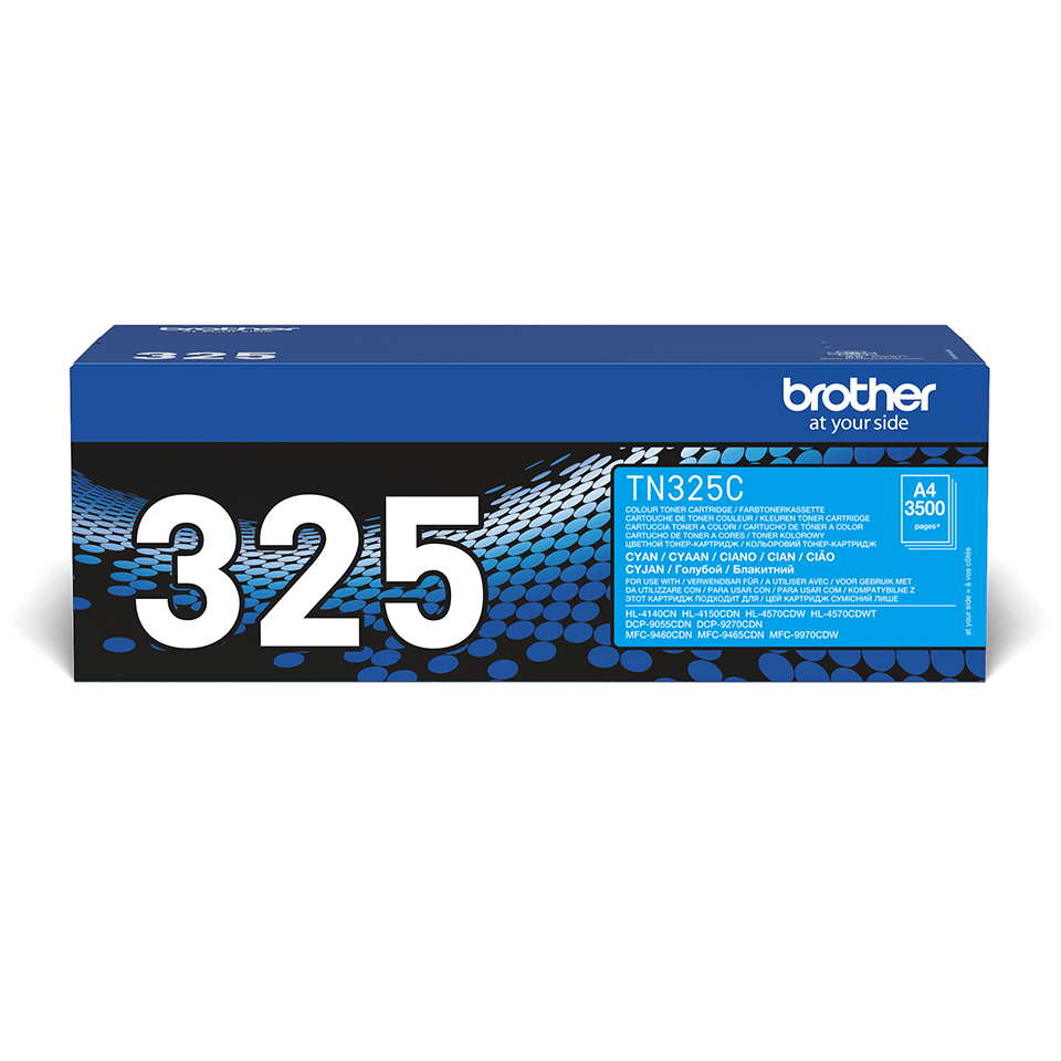 TN-325C TONER CARTRIDGE CYAN F/ HL-4150CDN 4570CDW -4570CDWT