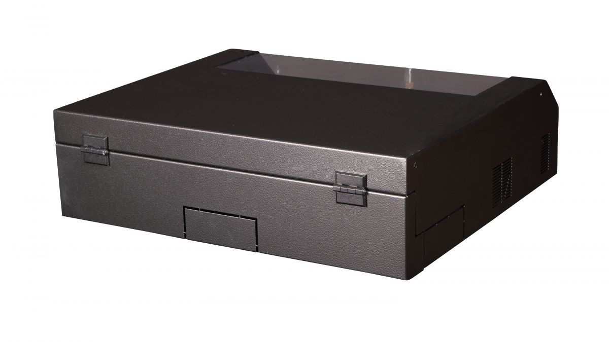 Equip 19 Netzwerkschrank Stahltür SF 500x475mm 5HE schwarz