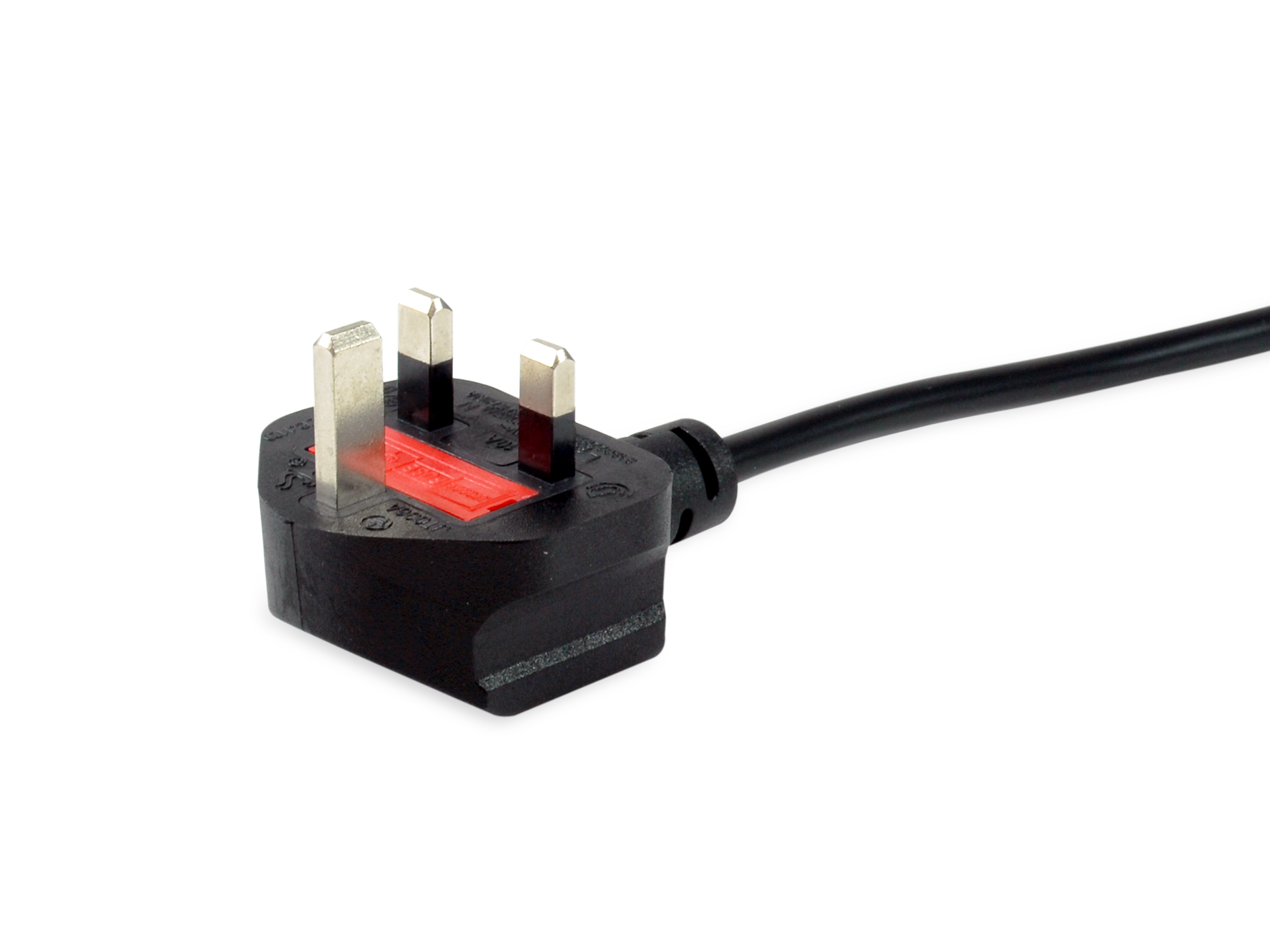 Equip Stromkabel UK-BS1363 ->C13 St/Bu schwarz 2.00m PVC Polybeutel