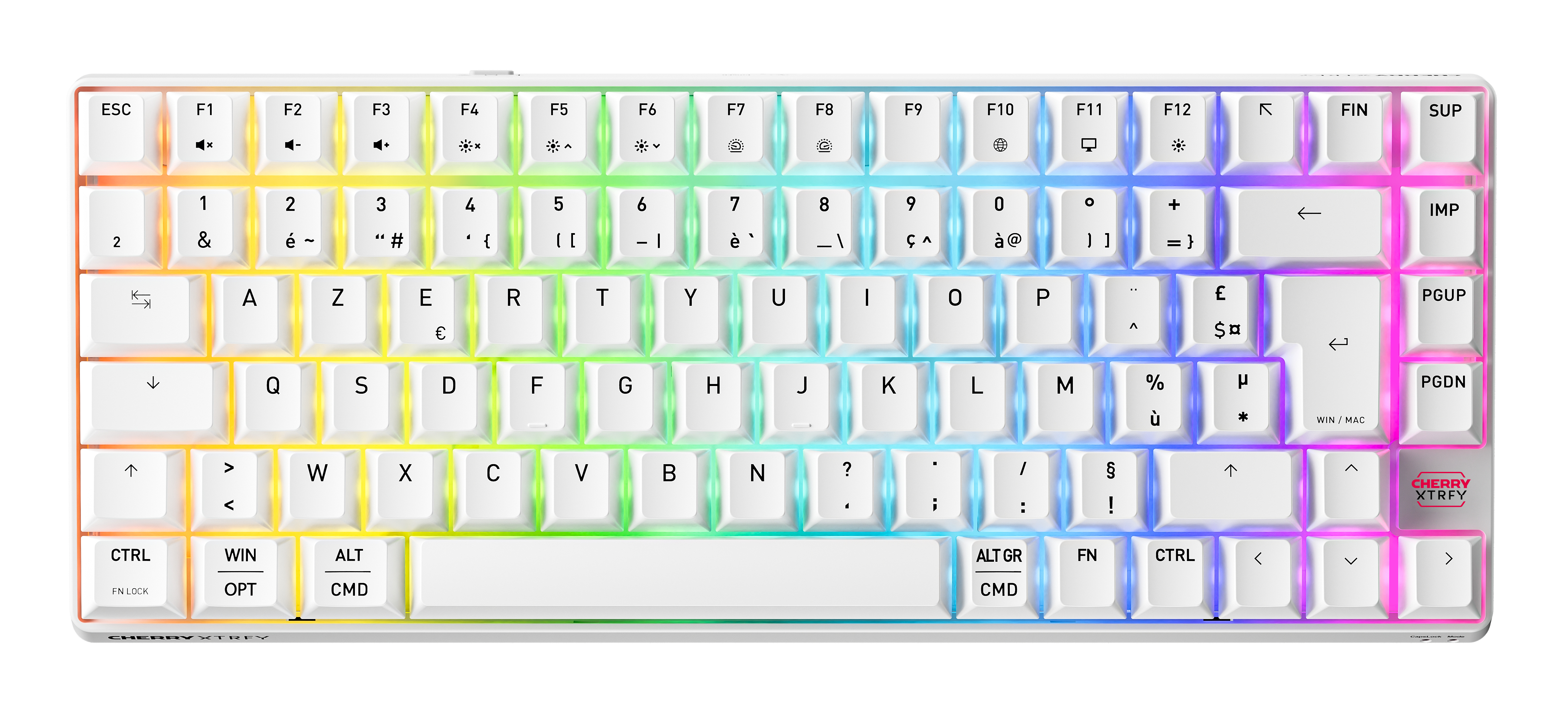 K33 COMPACT FS WIRELESS KEYBOARD WHITE FRANCE