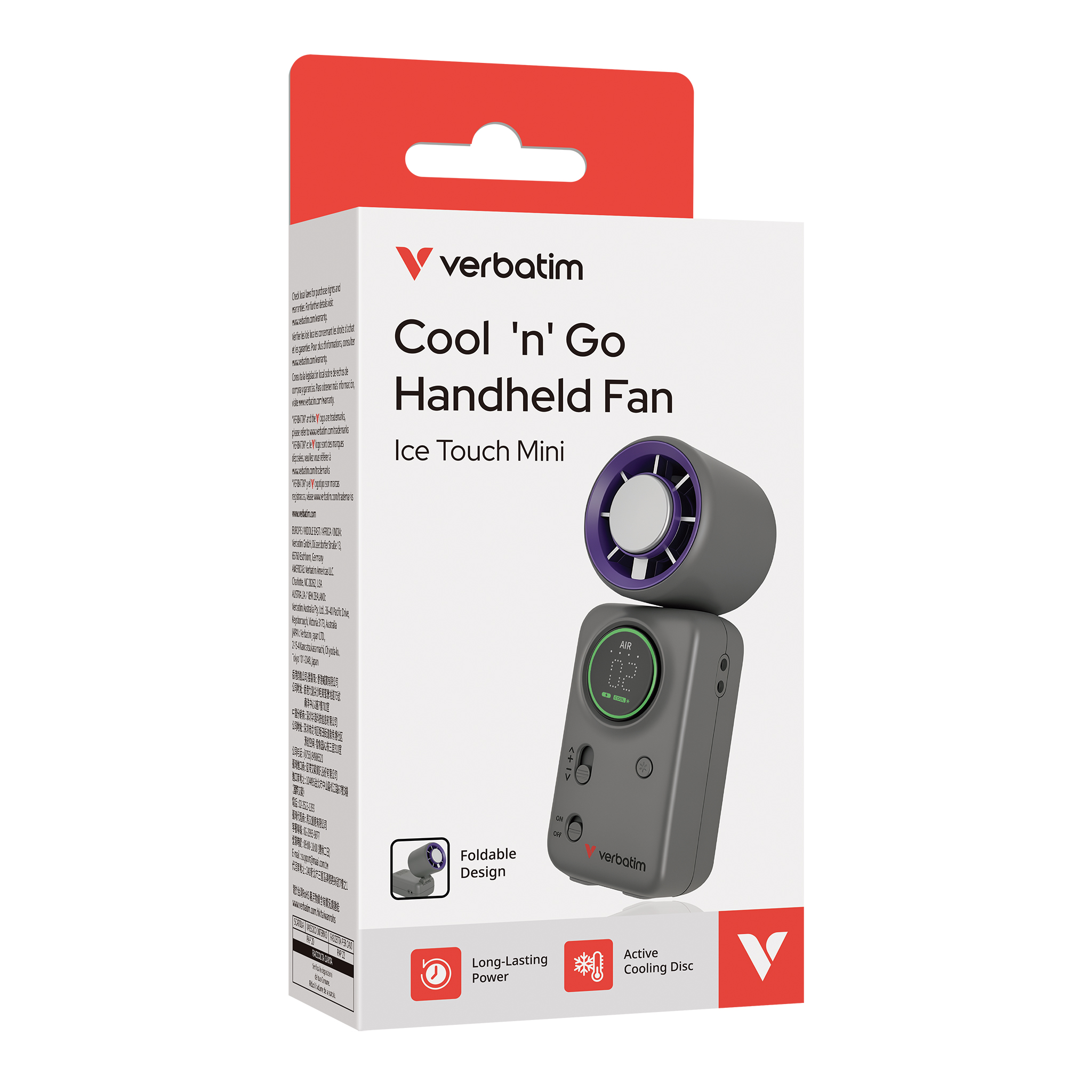 Cool ''n'' Go Ice Touch Mini, Ventilator