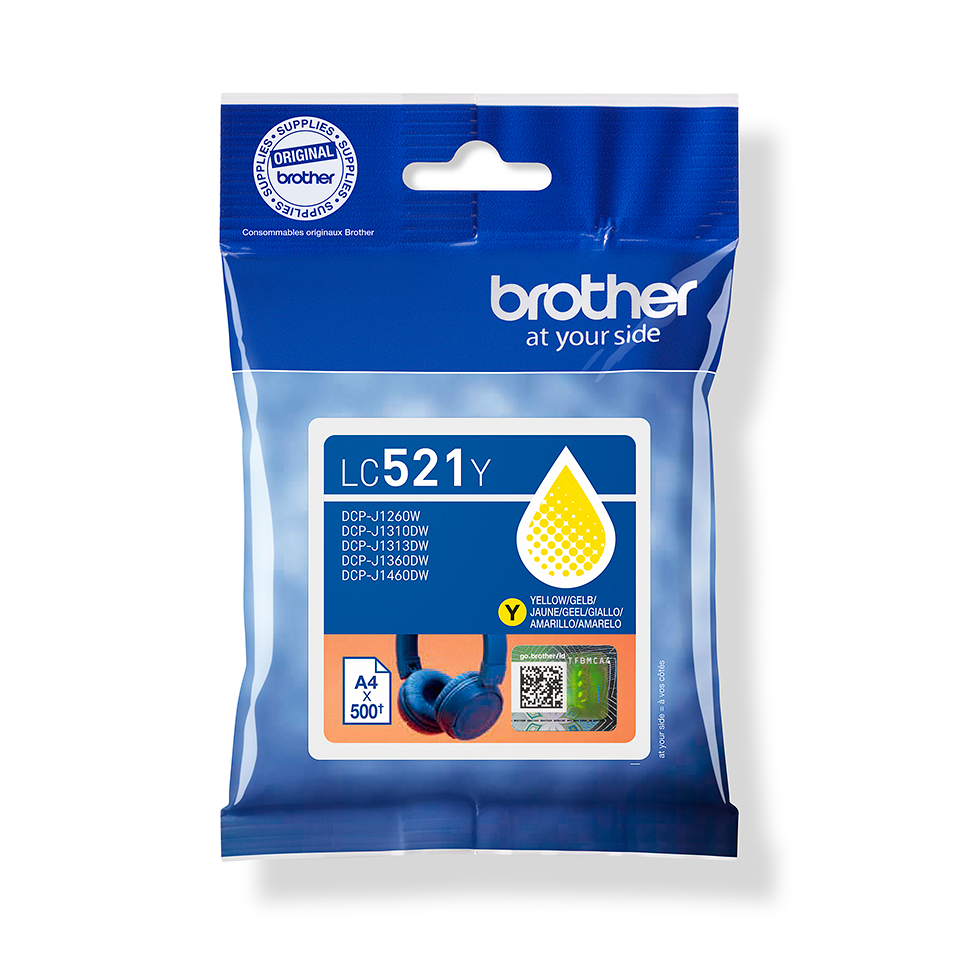 brother LC-521Y gelb Druckerpatrone