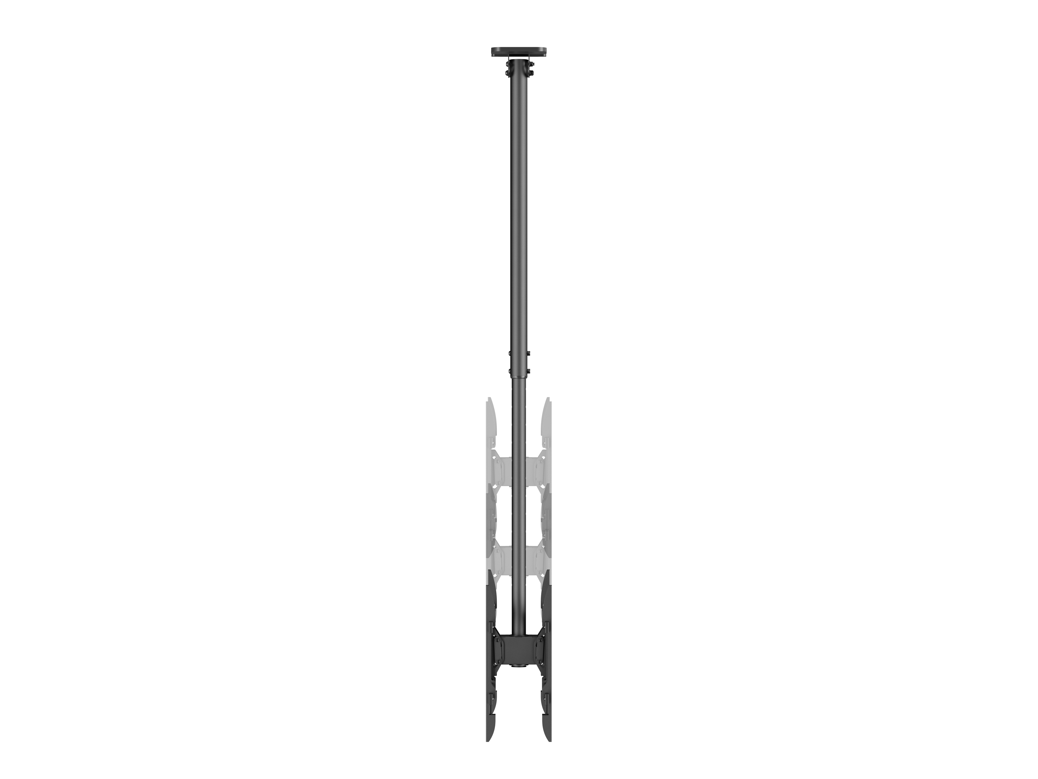 Equip Deckenhalterung 43-86/2TFT 50Kg Rücken->Rücken sw lite Retail