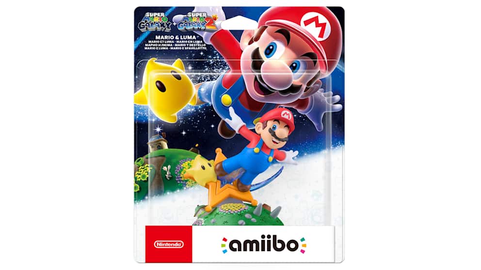 amiibo Mario & Luma-Spielfigur