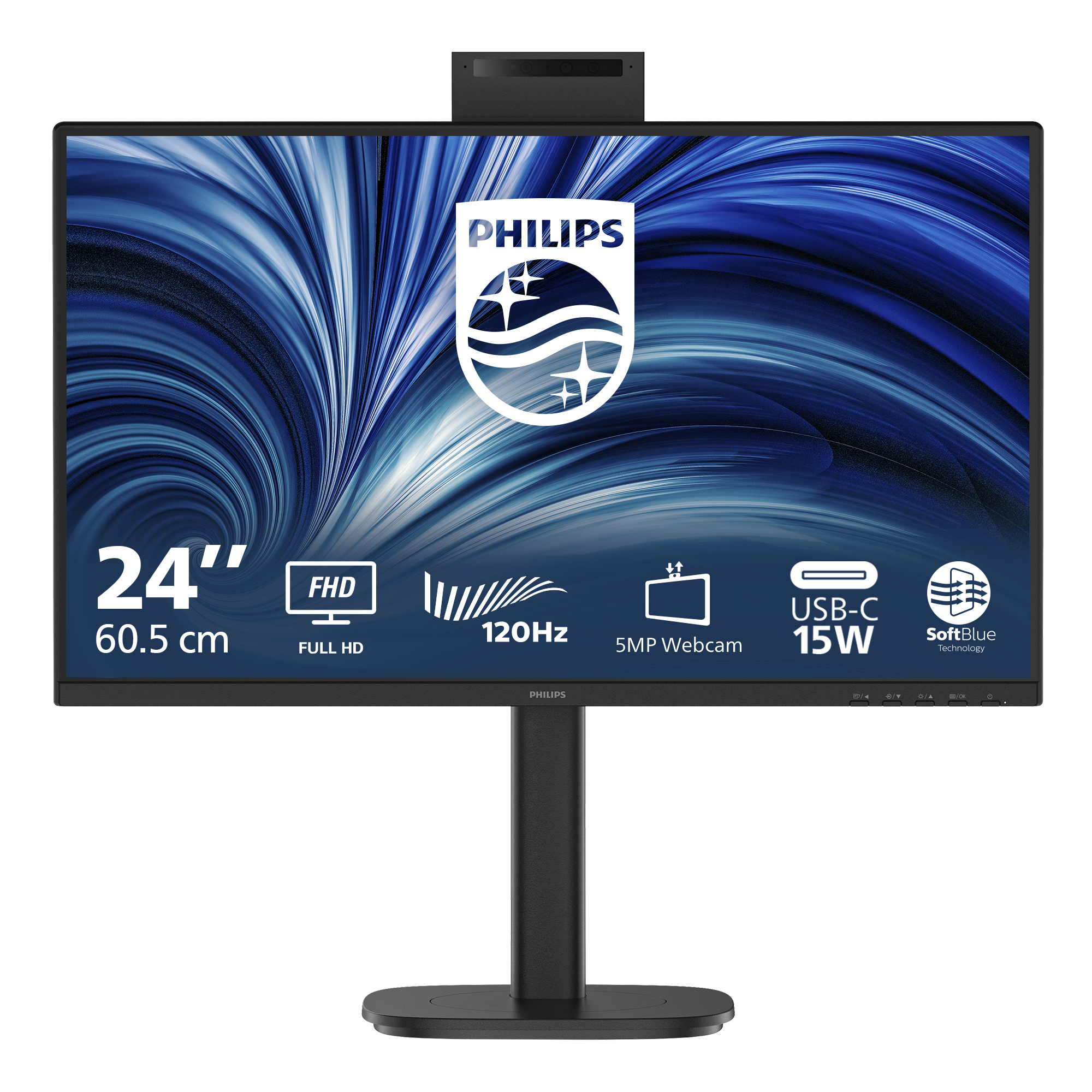 PHILIPS 24B2N3200JH - 24 ZOLL F WEBCAM LAUTSPRECHER (1920X1080 1