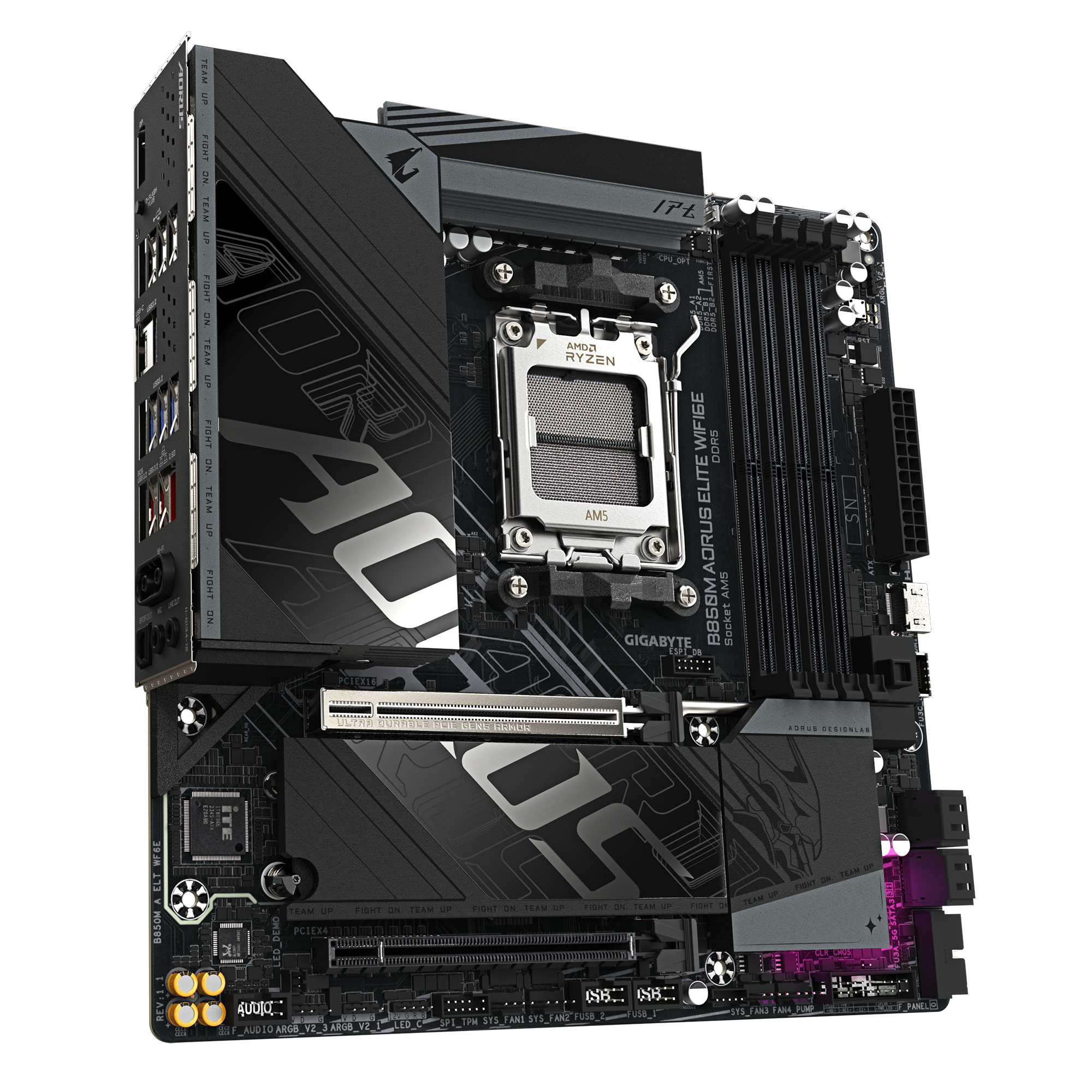Gigabyte GA-B850M A ELT WF6E (AM5) (D)