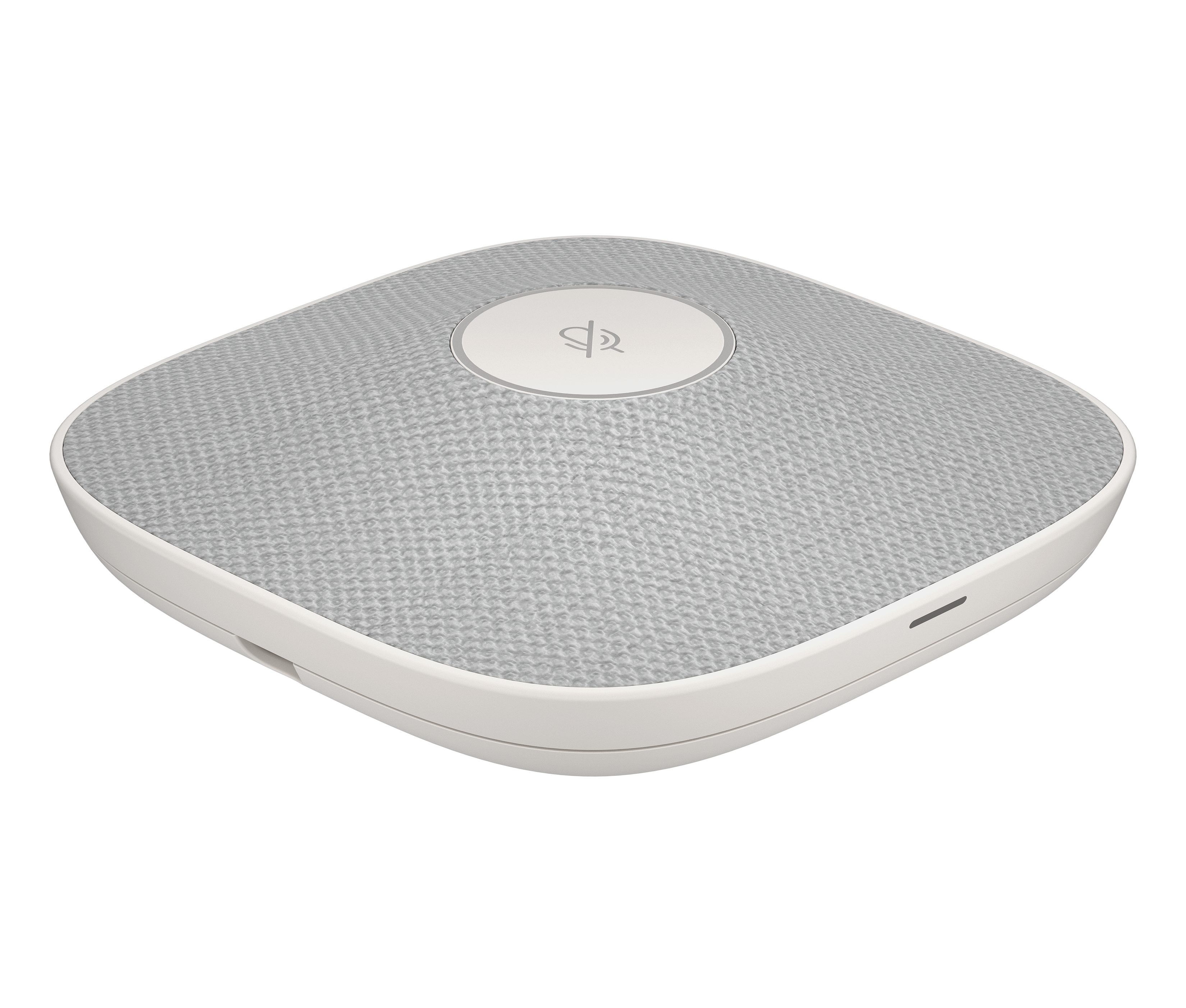 HP Poly Studio A2 White Table Microphone Mounting Plate I/O cables