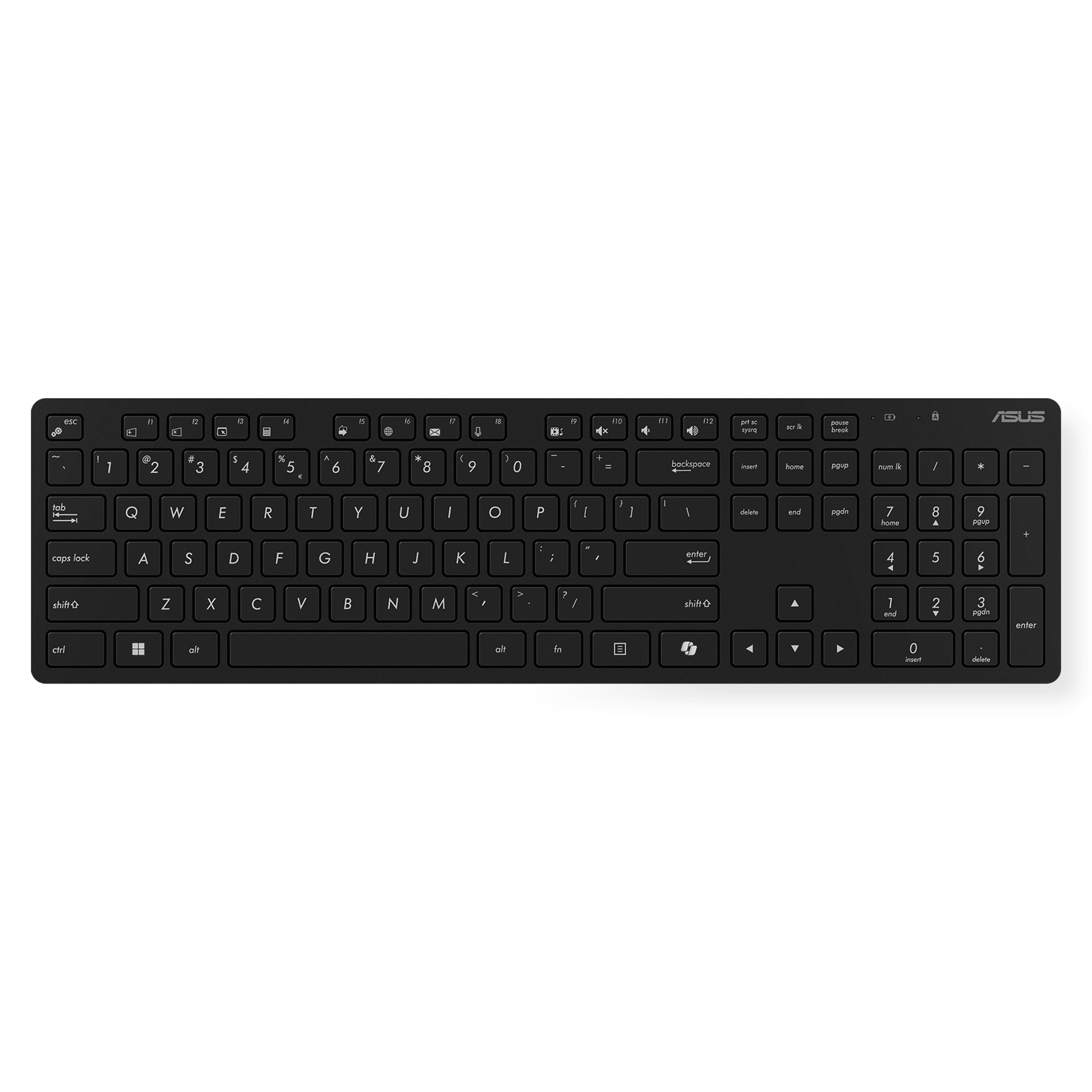 Asus W5000 Tastatur-Maus-Set wireless Schwarz