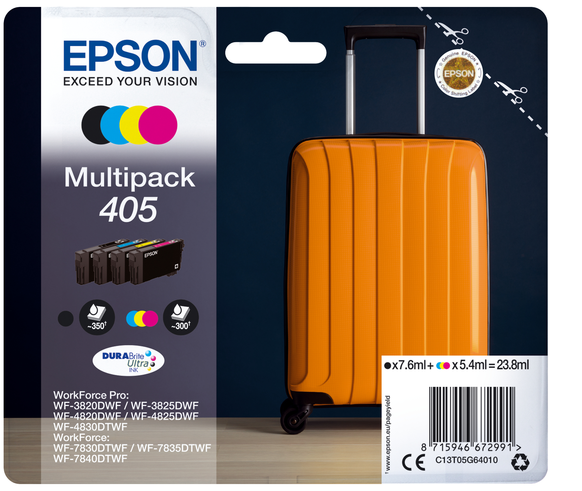 Tinte Multipack 405 (C13T05G64010)