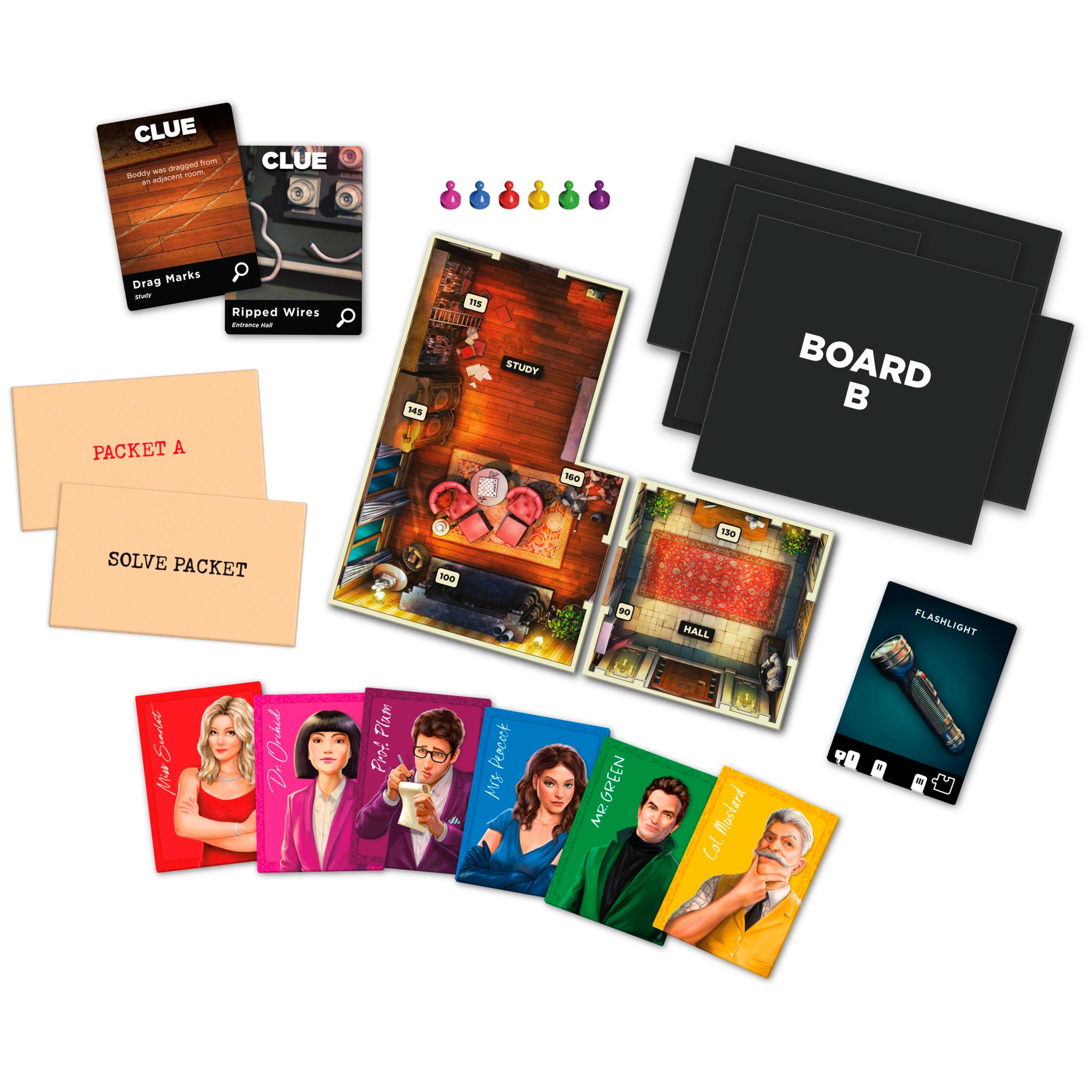 Cluedo Verrat in der Villa, Brettspiel