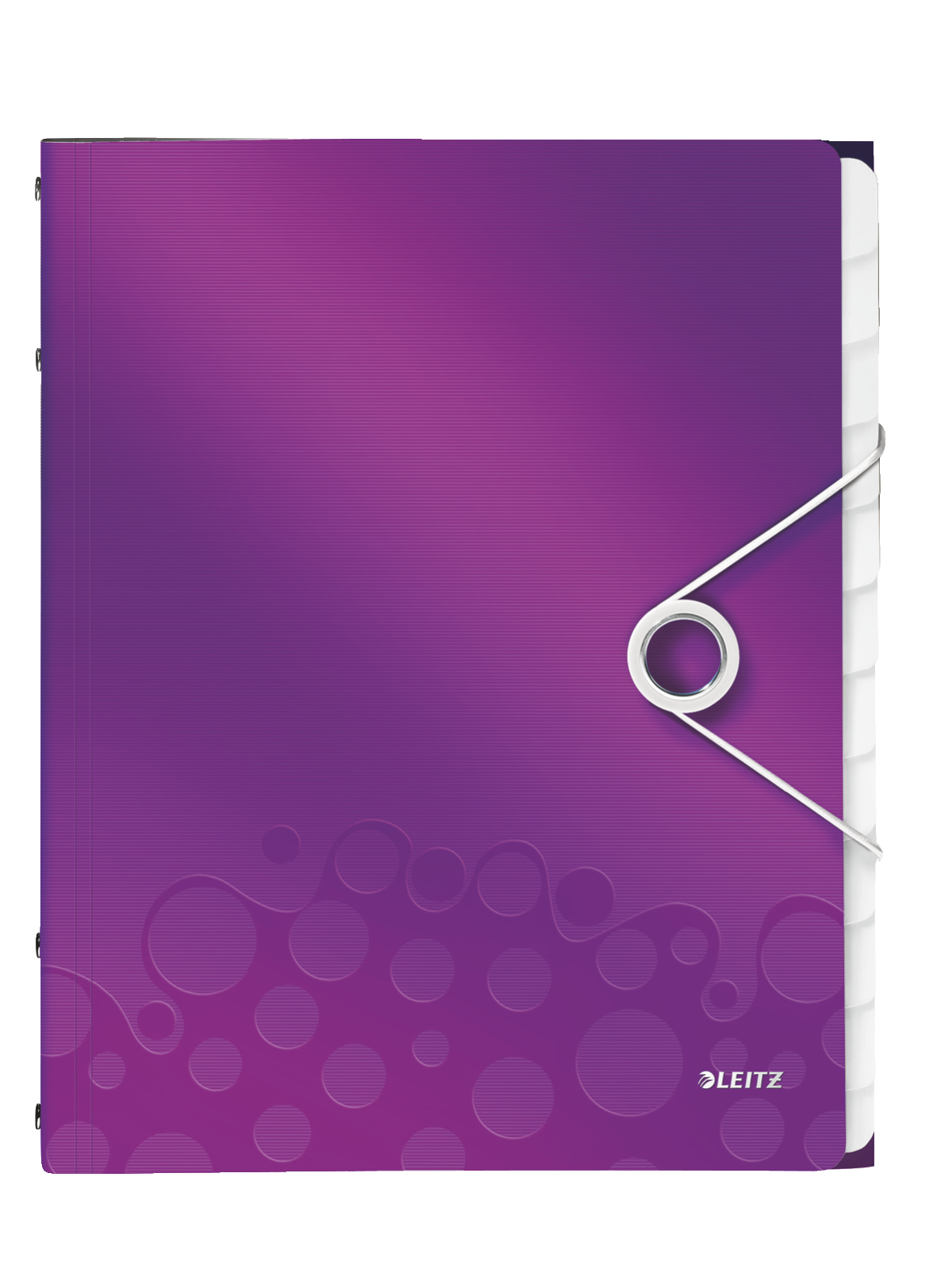 LEITZ Ordnungsmappe WOW 4634 12 Fächer violett, 1 St.