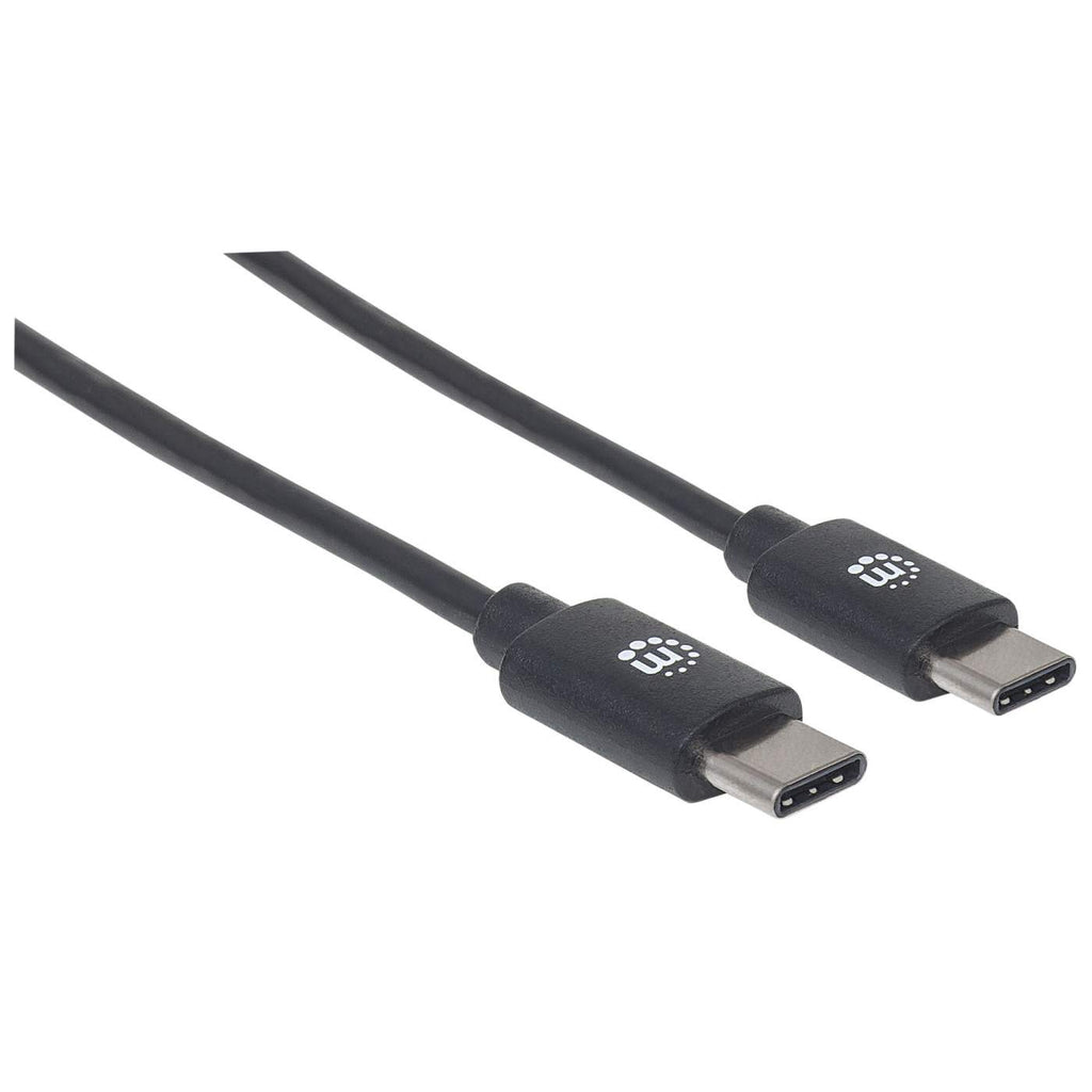 MANHATTAN USB 2.0 Typ C-Kabel C-Stecker/C-Stecker 3m schwarz