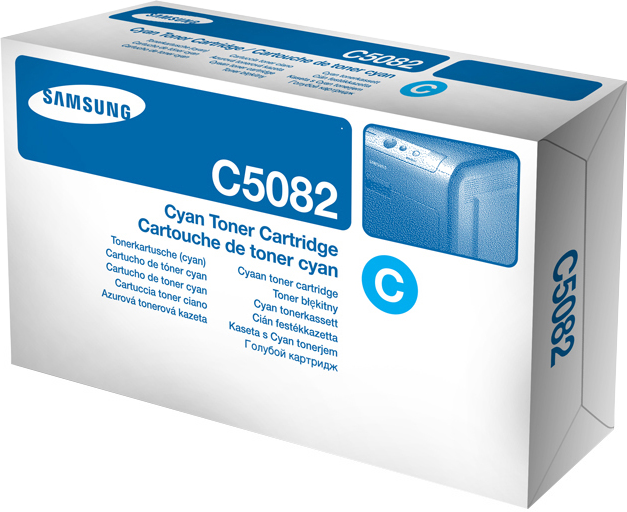 HP ersetzt Samsung CLT C5082S Cyan Tonerpatrone