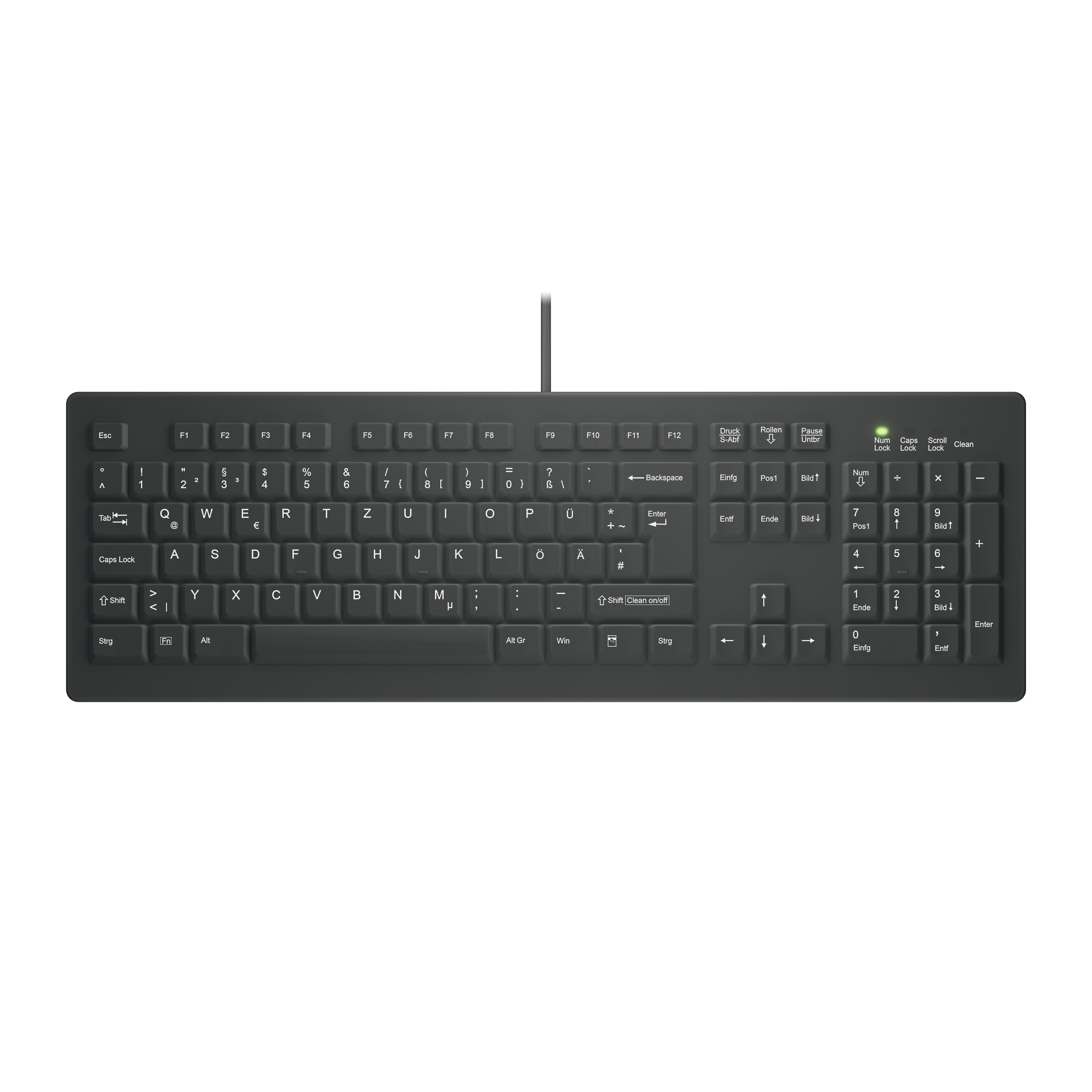 Contour ACTIVE KEY MTA AK-C8100 Corded DE-Layout schwarz