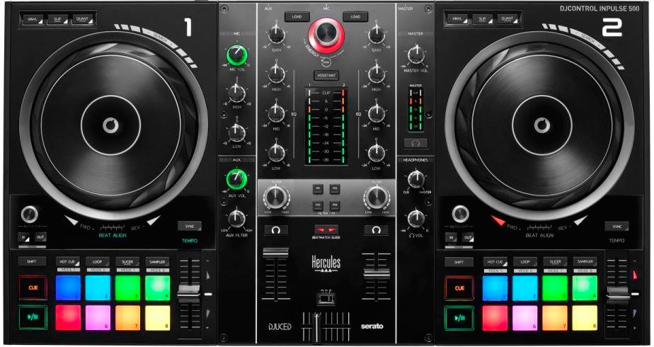 Mixersteuerung Hercules DJ Control Inpulse 500 retail