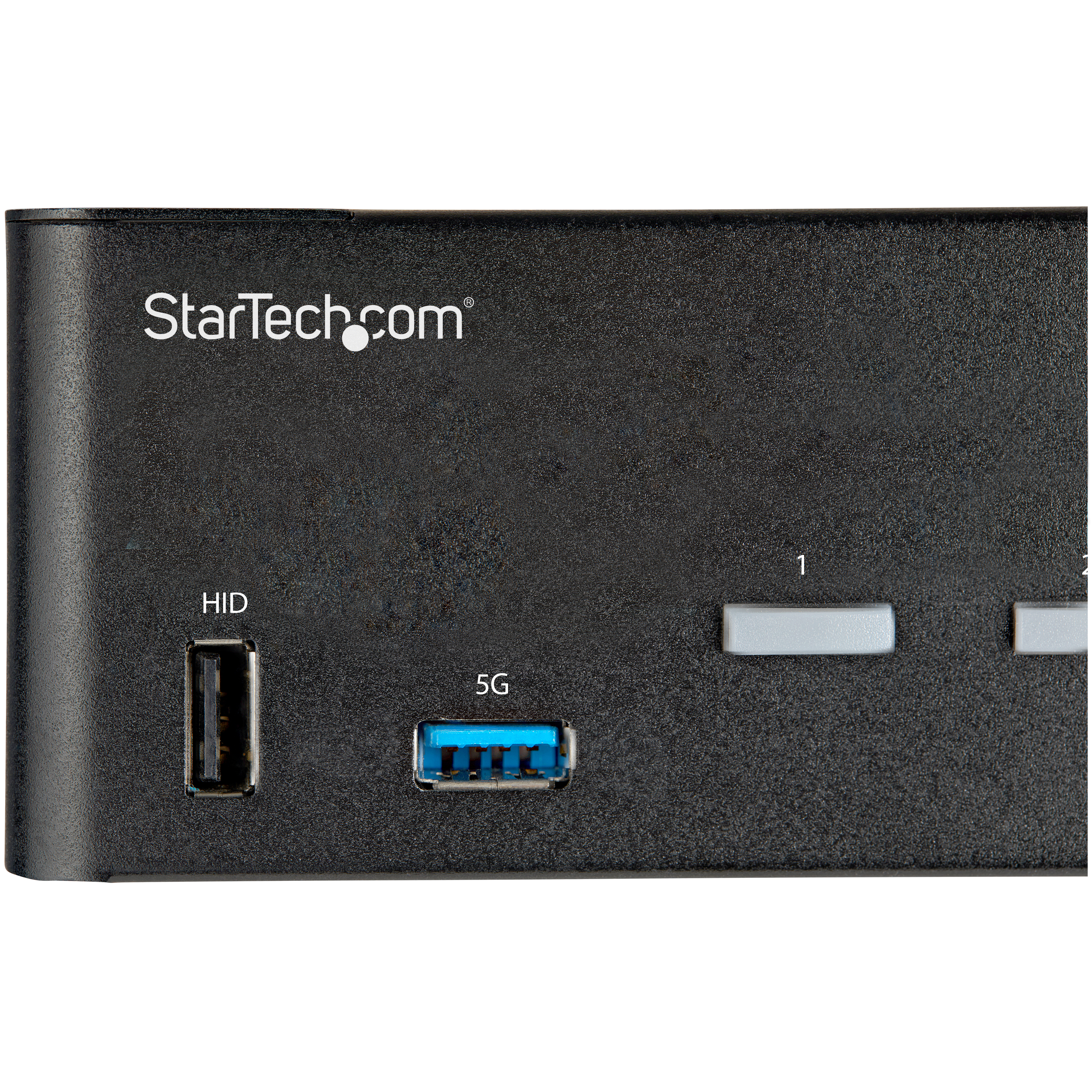 STARTECH.COM 2 Port Dual Monitor HDMI KVM Switch - 4K 60Hz Ultra HD HDR - Desktop 4K HDMI 2.0 KVM Switch