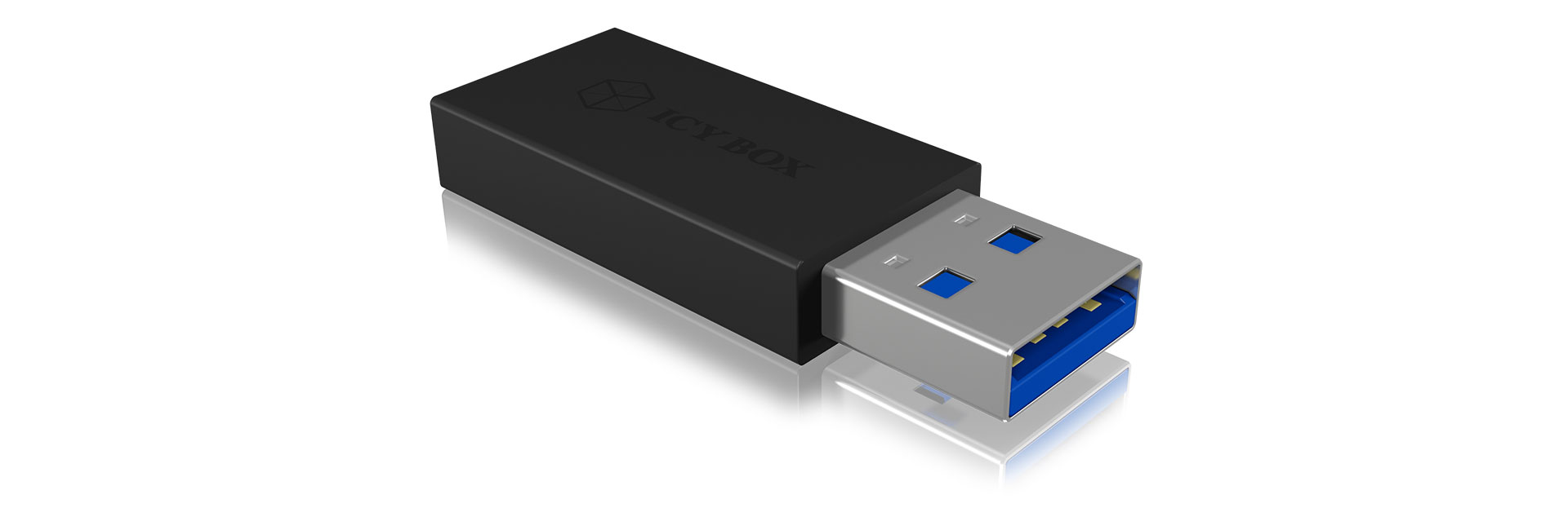 USB 3.2 Gen 2 Adapter IB-CB015, USB-A Stecker > USB-C Buchse