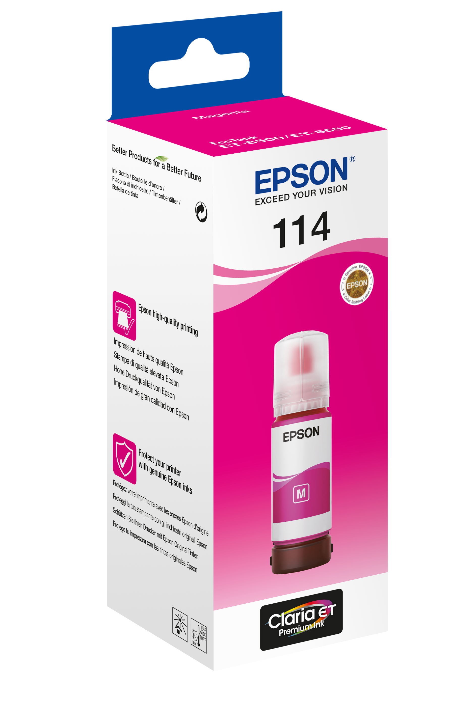 EPSON 114/T07B3 magenta Tintenflasche