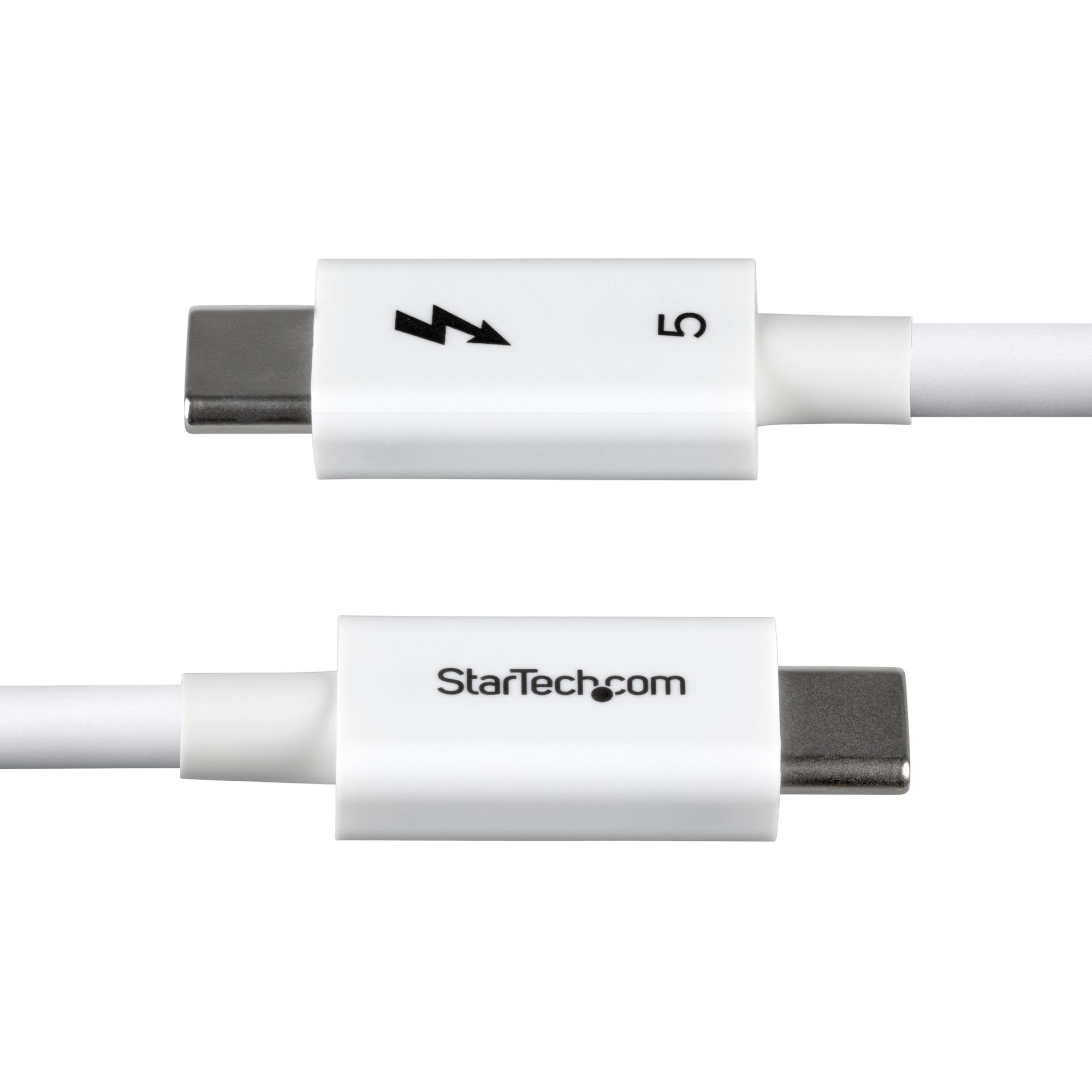50CM THUNDERBOLT 5 CABLE WHITE 80GBPS/120GBPS/8K 60HZ/240W - WH