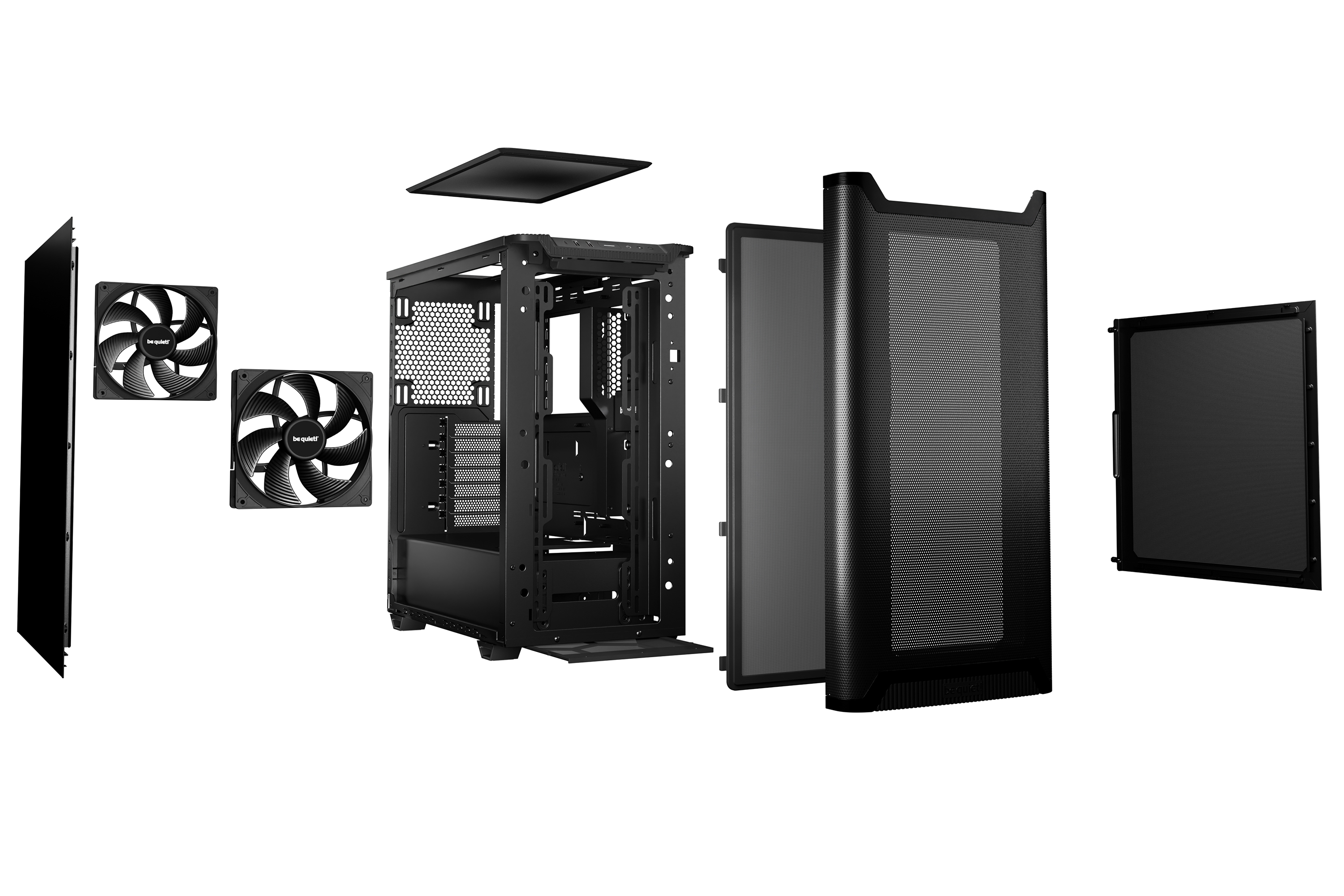 PURE BASE 501 Airflow , Tower-Gehäuse