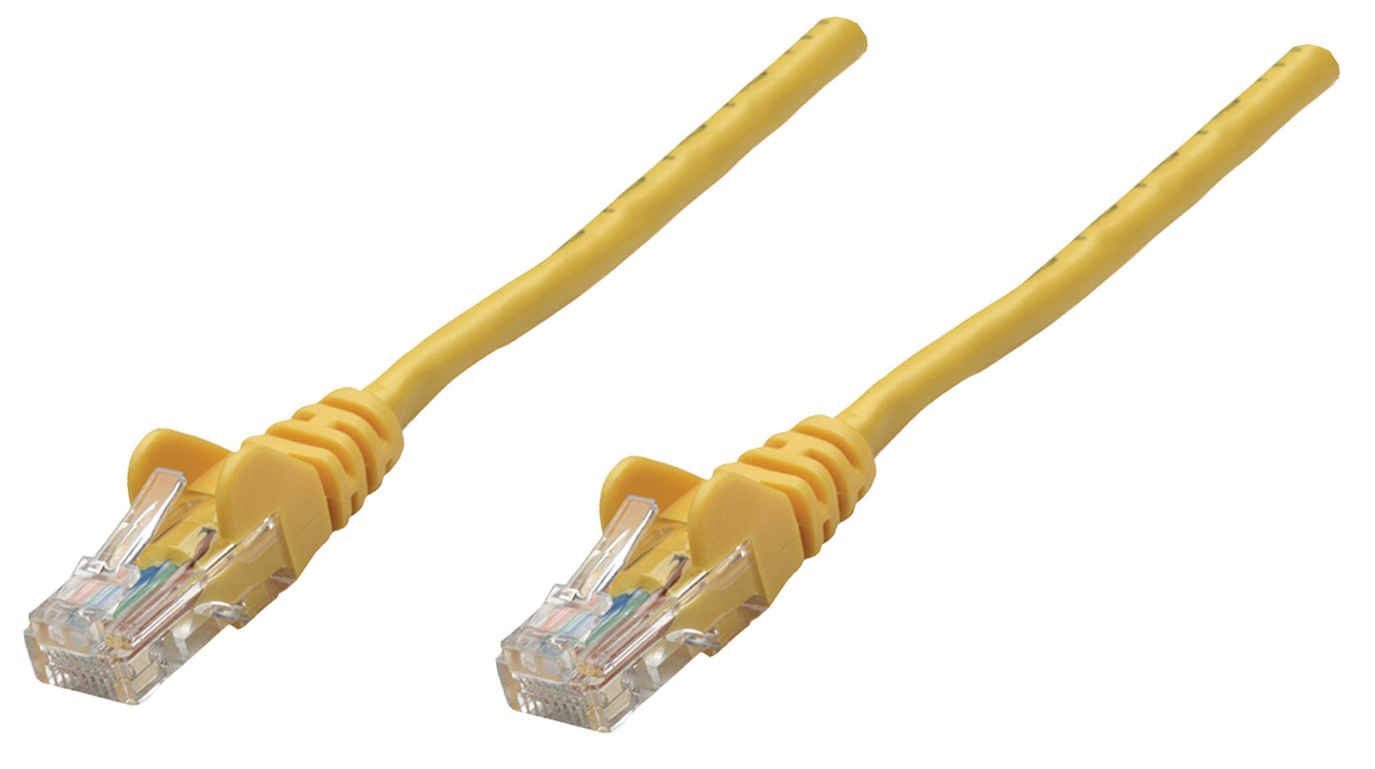 INTELLINET Patchkabel Cat6A CU S/FTP LSZH 0.25m gelb
