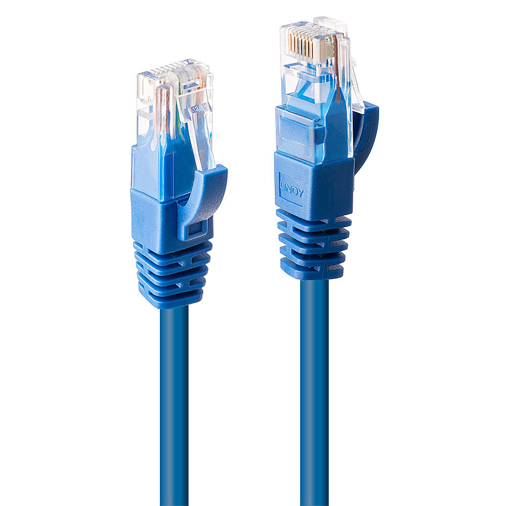 0.5M CAT.6 U/UTP BLAU NETZWERKKABEL