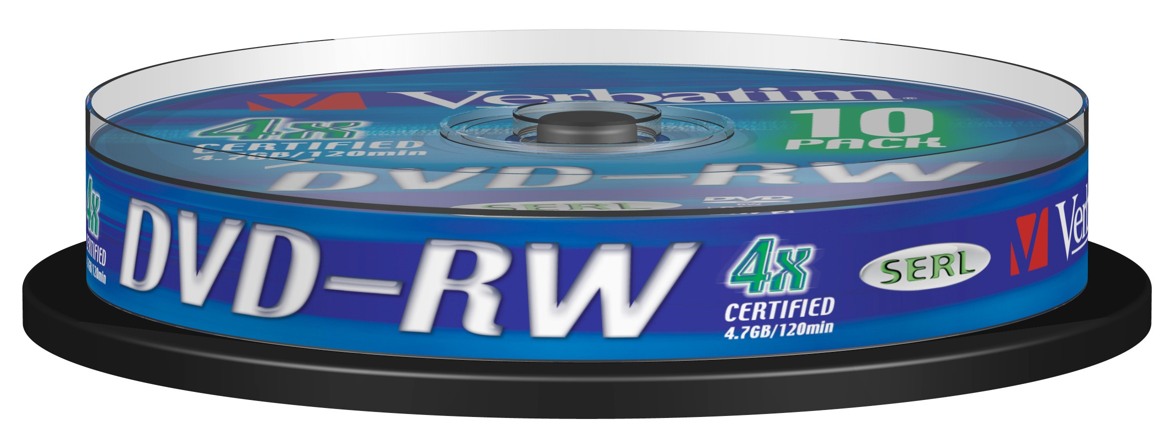 verbatim DVD-RW 4,7 GB wiederbeschreibbar, 10 St.