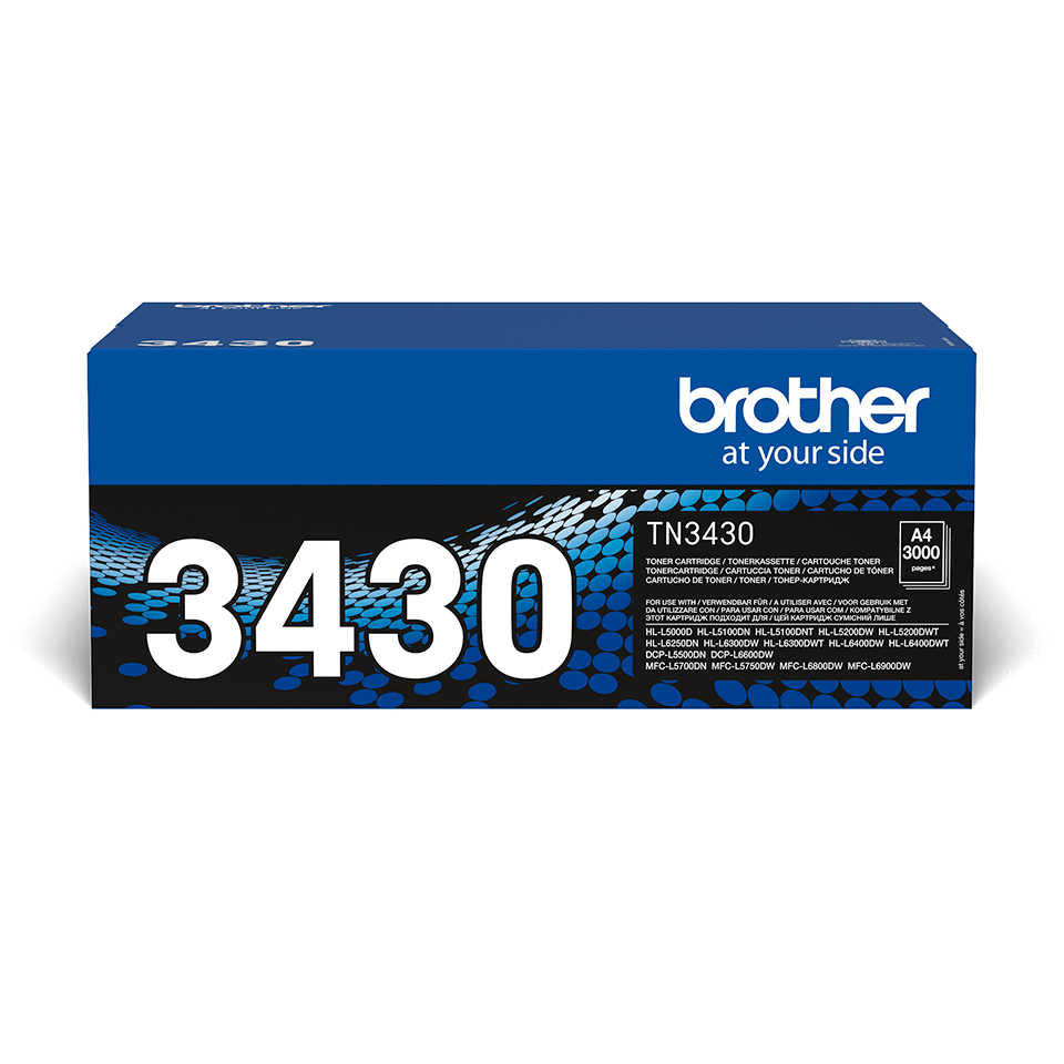 TN-3430 TONER 3000PAGES F. HL-L6XXX SER.