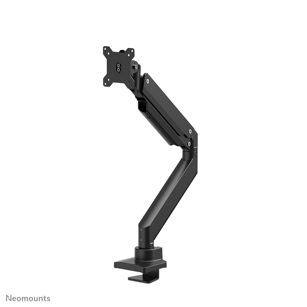NEOMOUNTS Monitor Desk mount bis 124cm 49Zoll bis 18kg curved Bildschirm-Tischhalterung Durchführung Klemme neigbar pivot