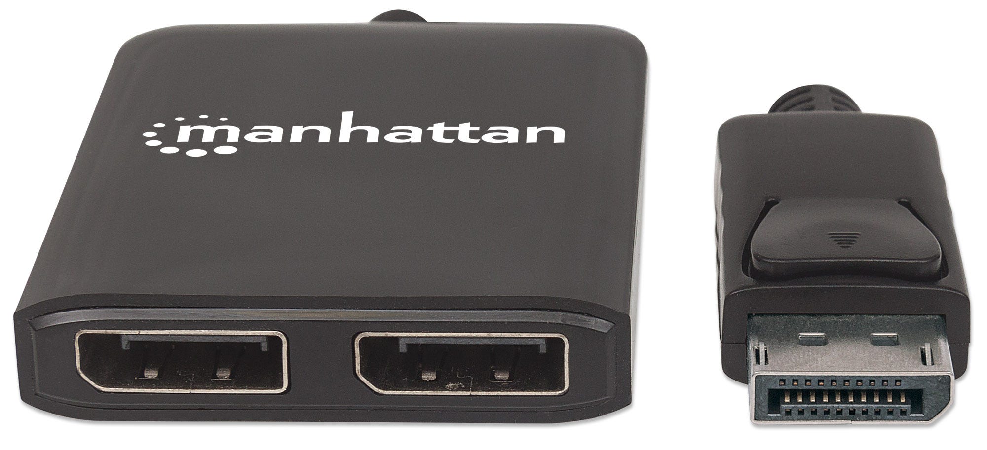 MANHATTAN Splitter 2-Port Display-Port mit MST 4K@30HZ
