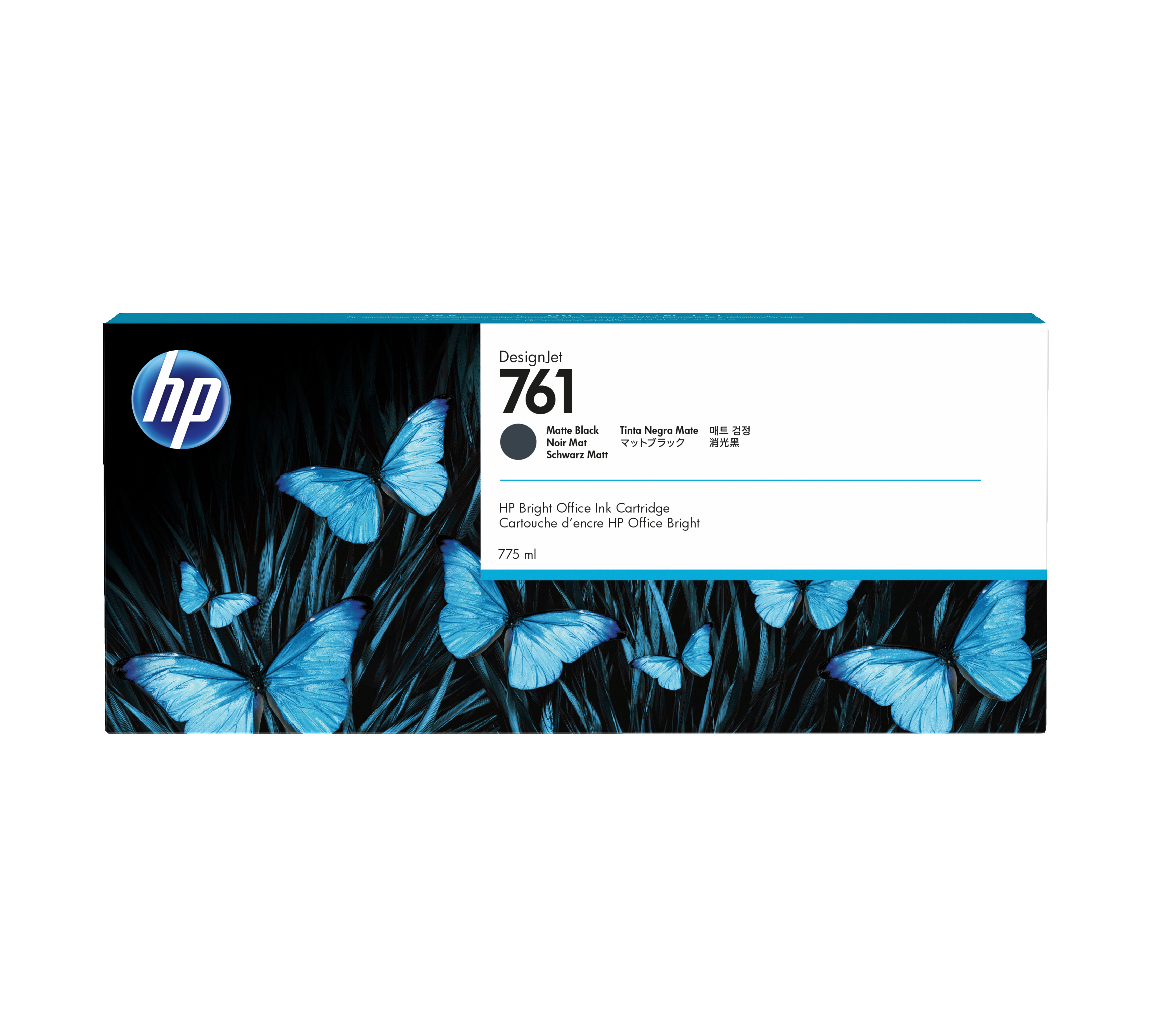 HP 761(CM997A) schwarz matt Druckerpatrone