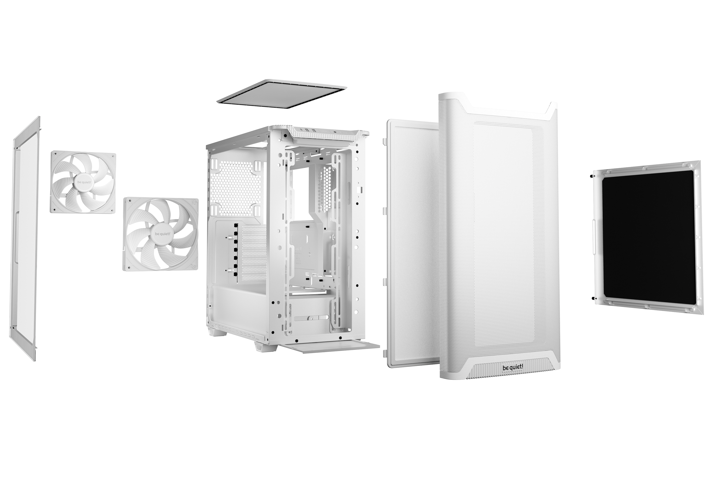 PURE BASE 501 Airflow Window , Tower-Gehäuse