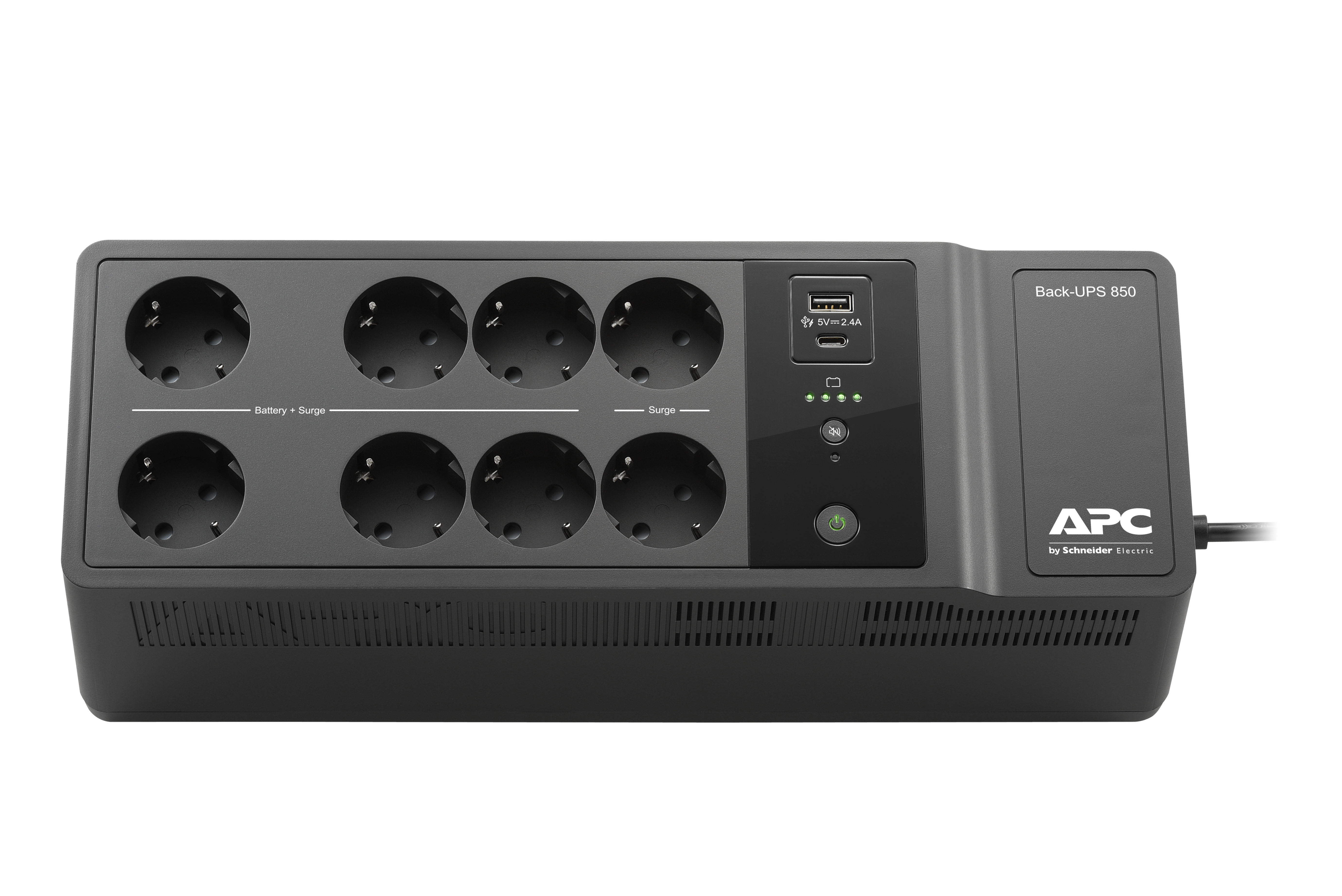 APC BE850G2-GR Back-UPS 850VA, 230V, USB Typ-C und -A Ladeanschluss