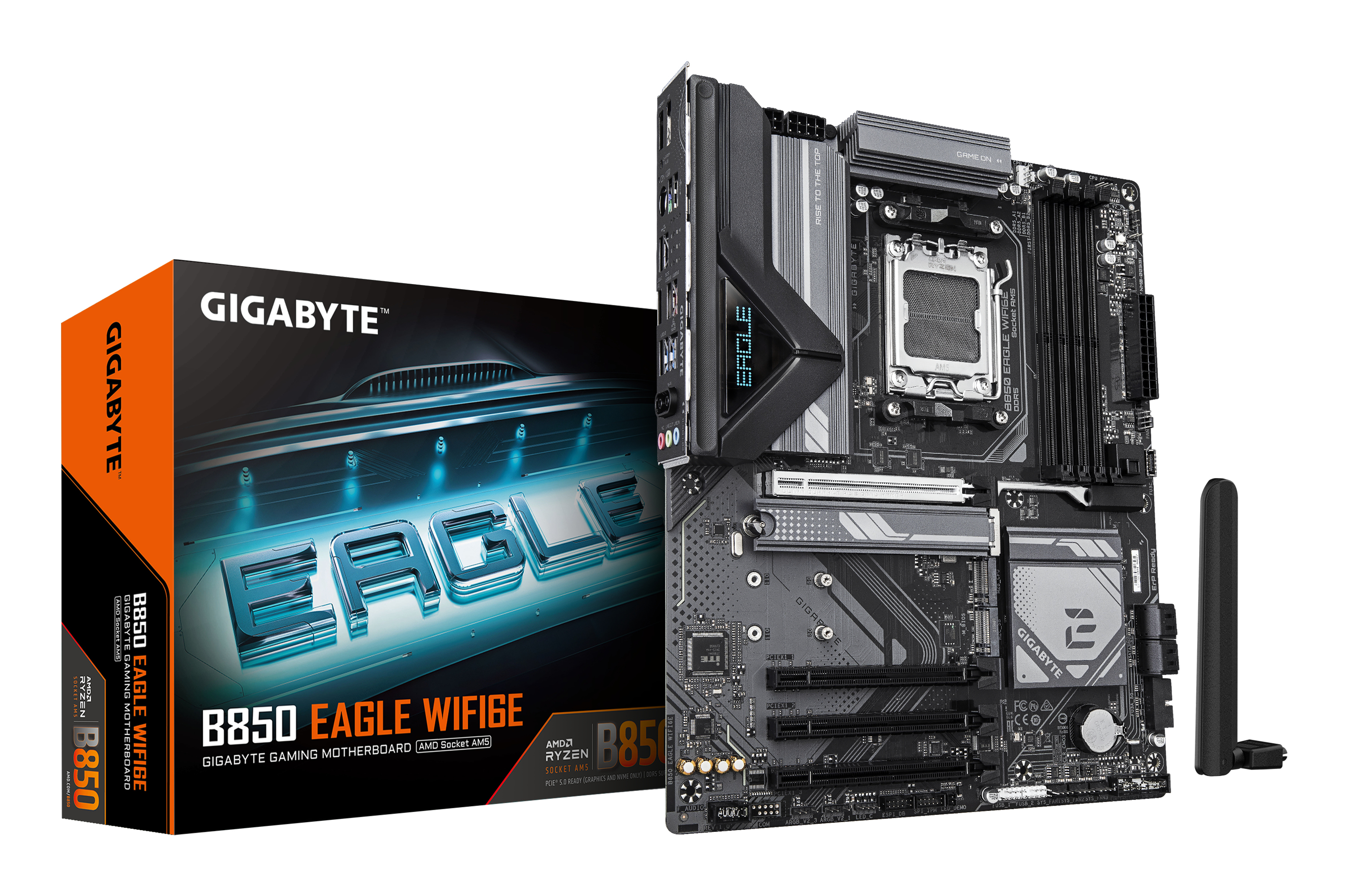 GIGABYTE B850 EAGLE WIFI6E AM5 4xDDR5 ATX HDMI DP WIFI USB MB