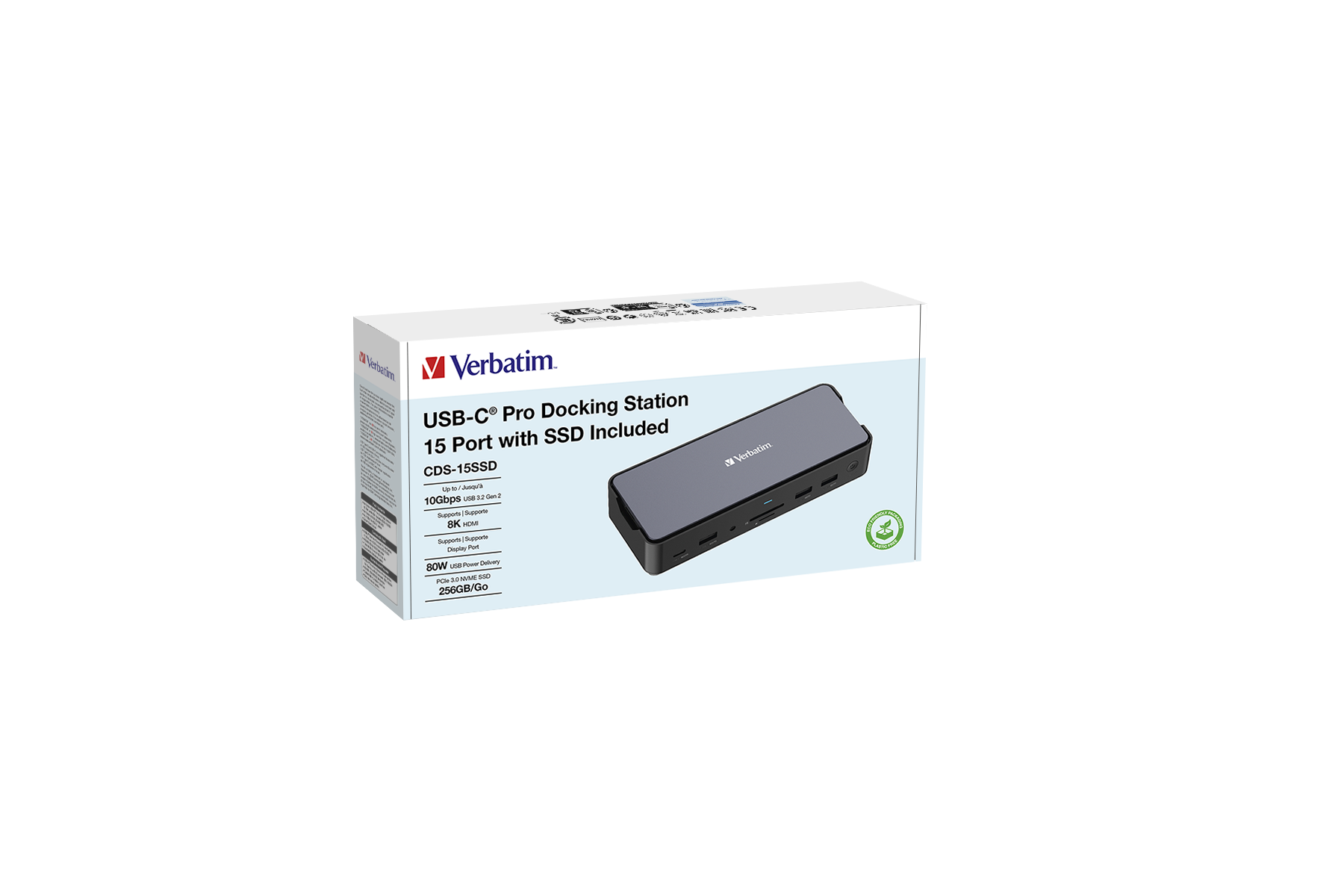 USB-C Pro Docking Station 15 in 1 inkl. 256 GB SSD, Dockingstation