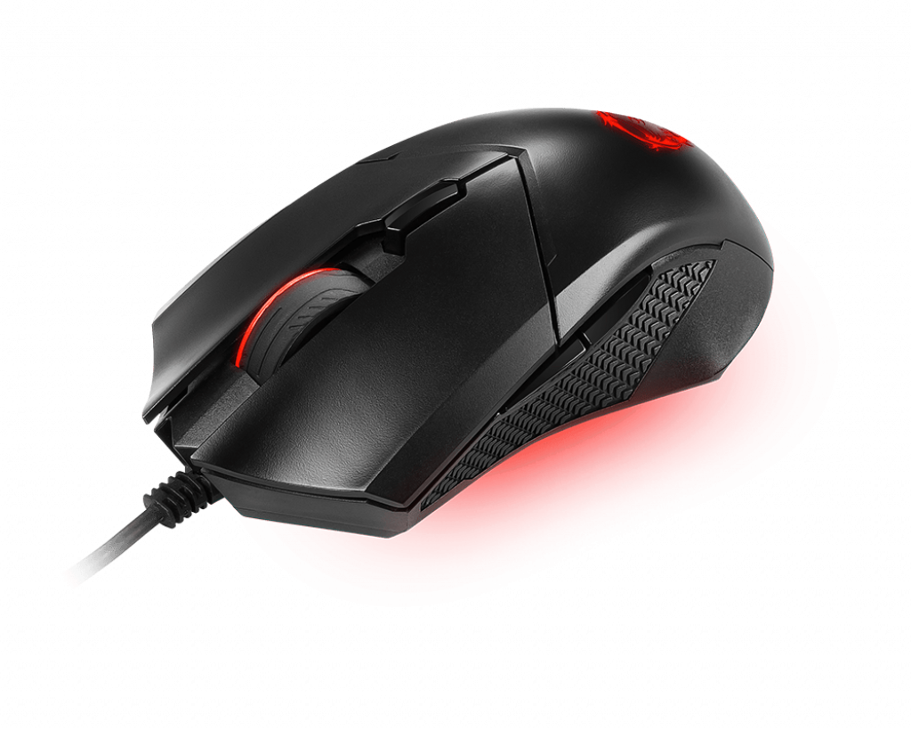 MSI Clutch GM08 Gaming Maus, Black, USB